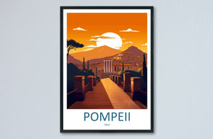 Pompeii Travel Print