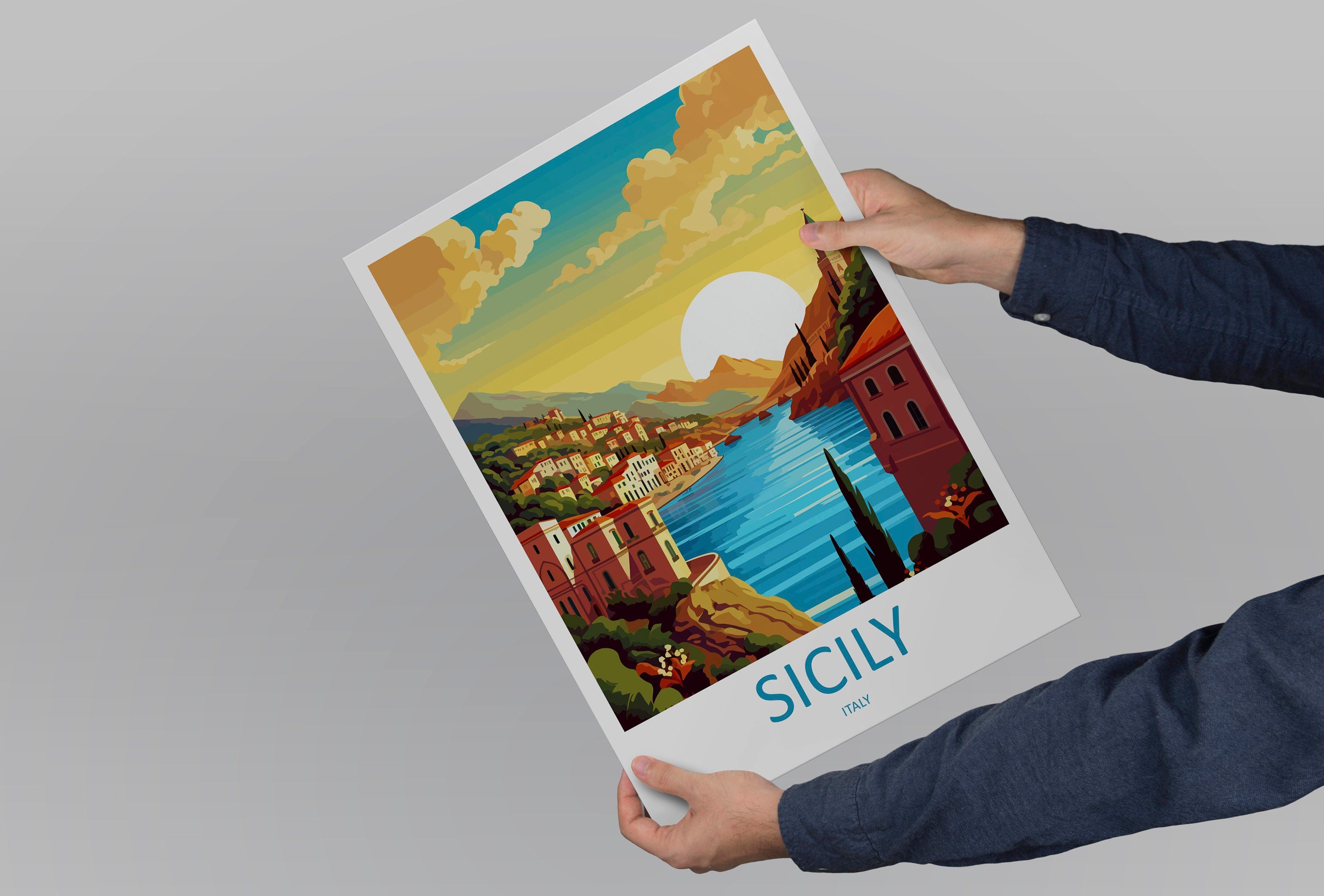 Sicily Travel Print