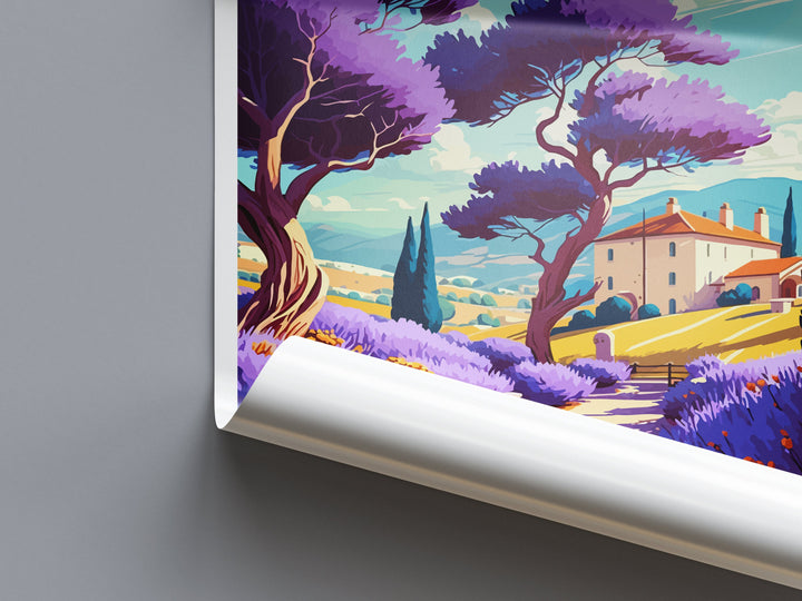 Provence Travel Print Wall Art Provence Wall Hanging Home Décor Provence Gift Art Lovers France Art Lover Gift Provence Art Provence Art