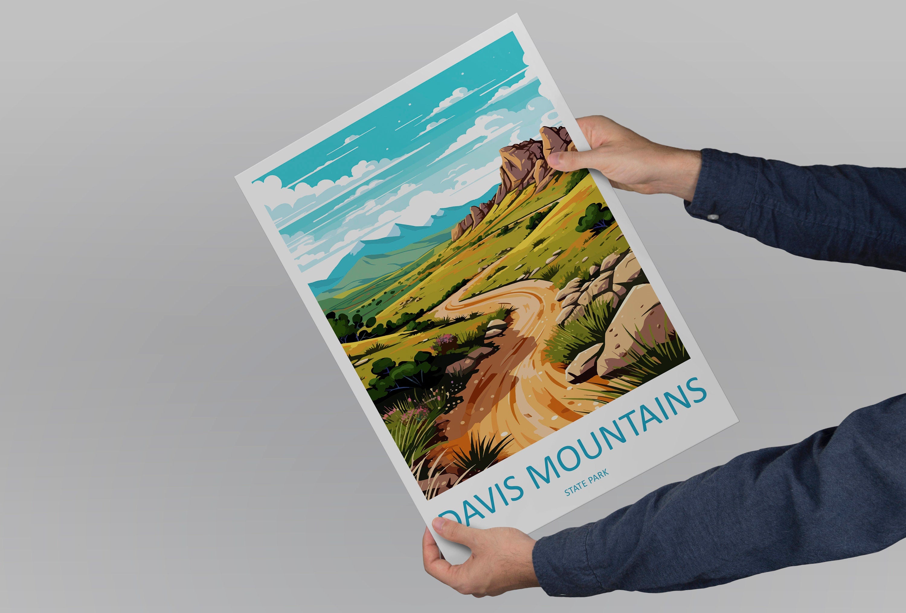 Davis Mountain State Park Travel Print