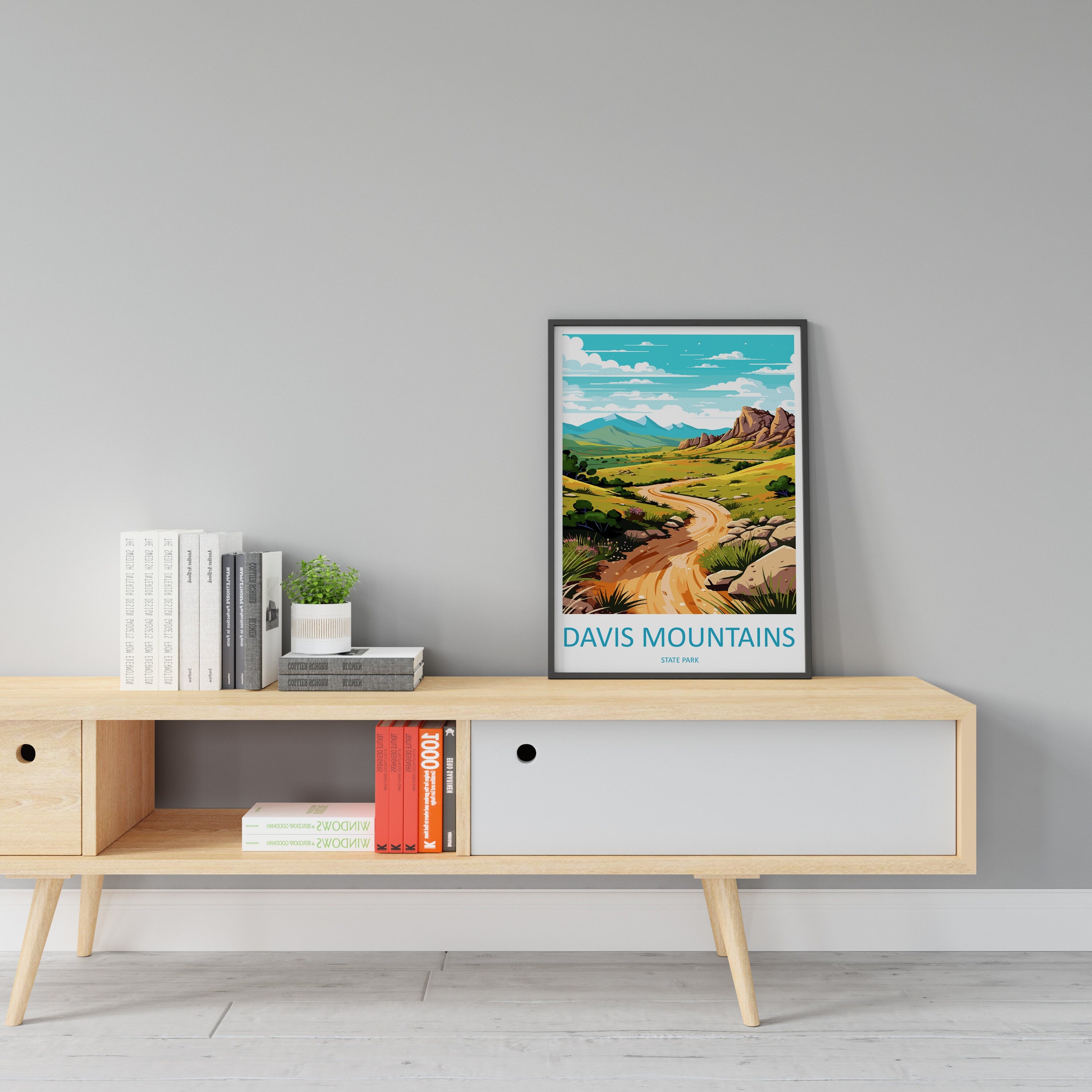 Davis Mountain State Park Travel Print