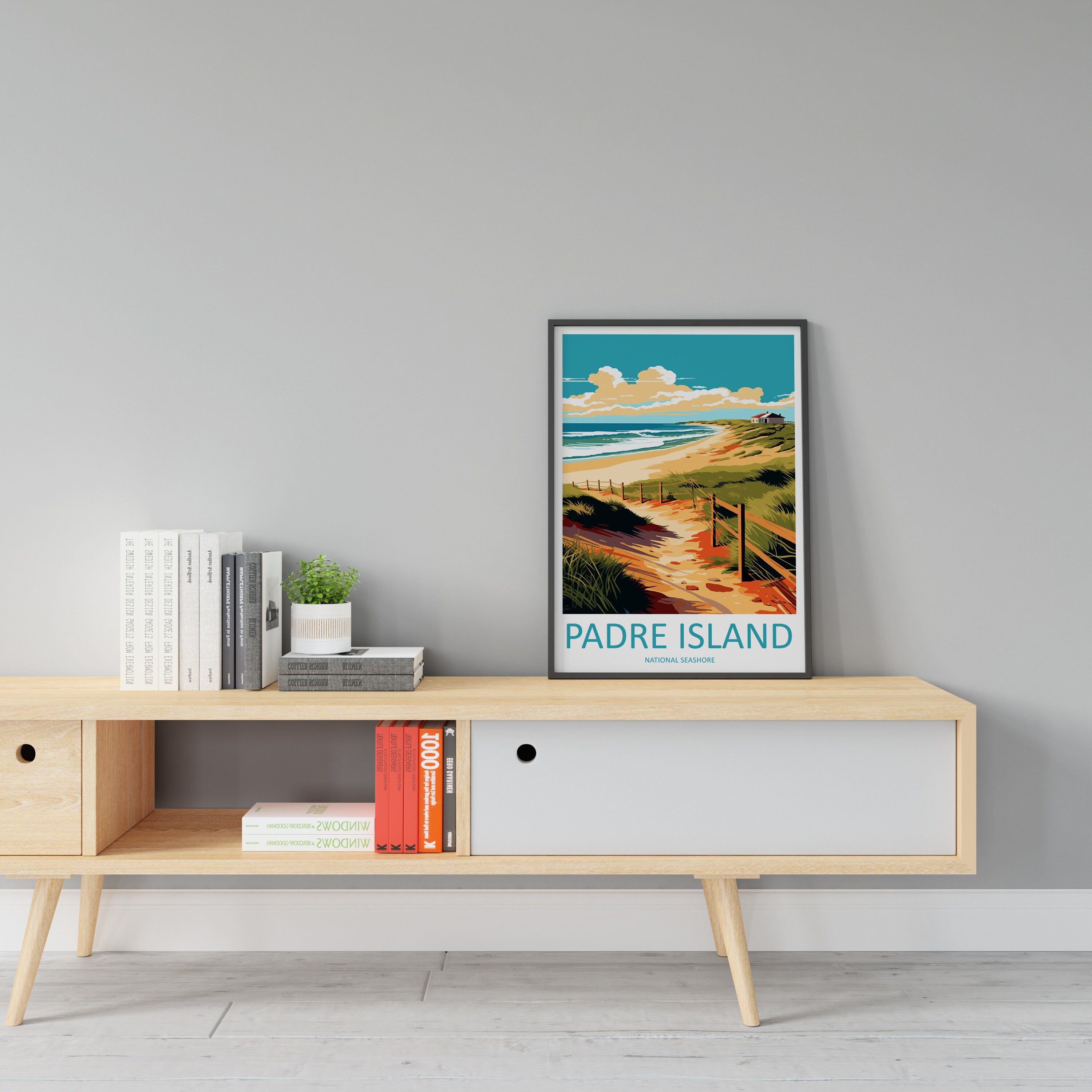 Padre Island Travel Print