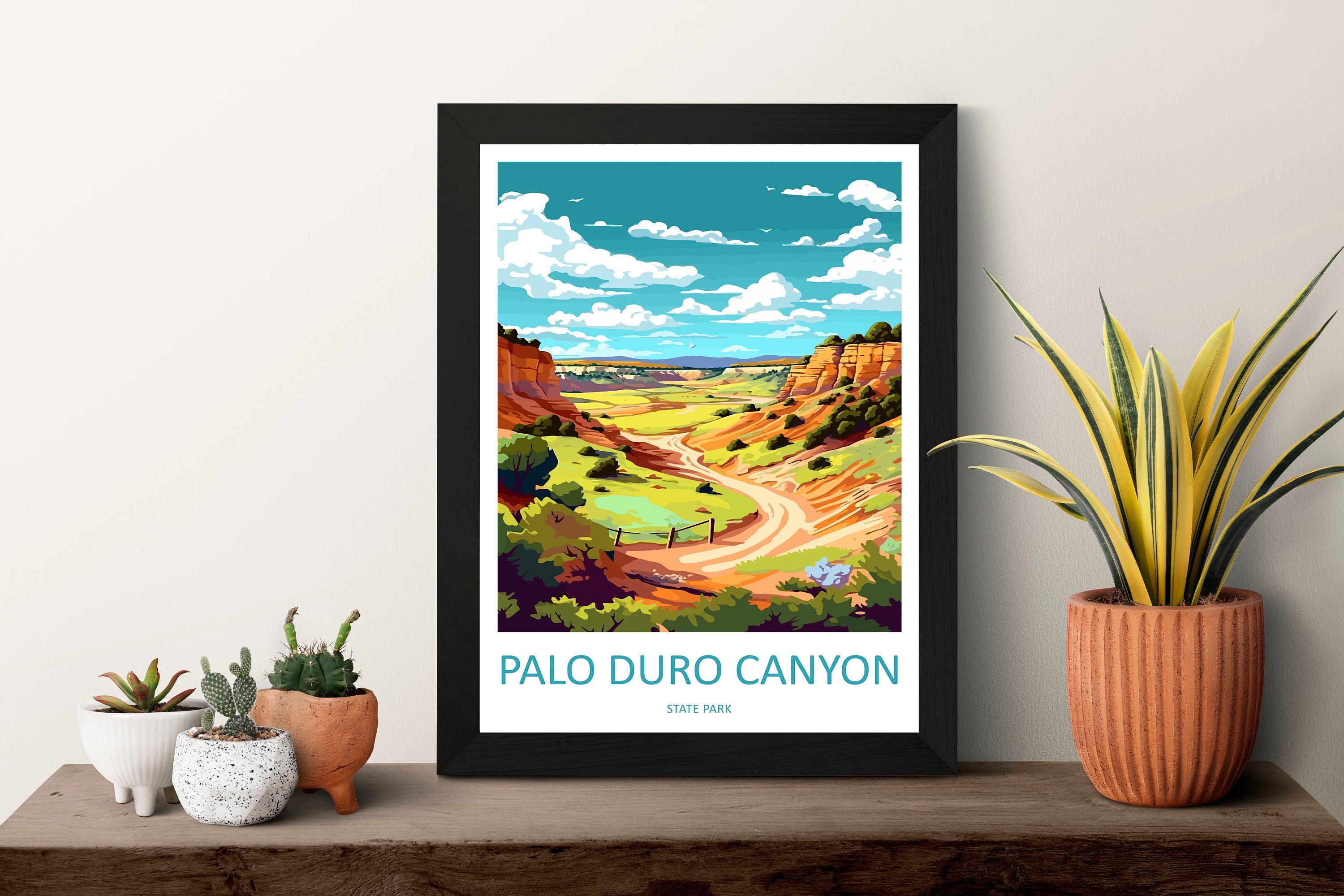 Palo Duro Canyon Travel Print