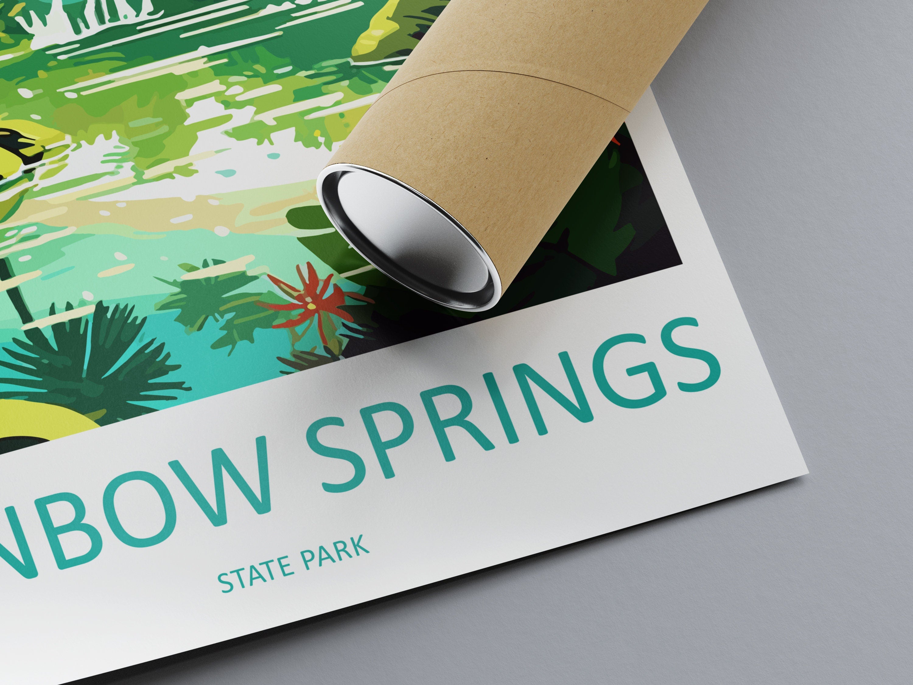 Rainbow Springs State Park Travel Print