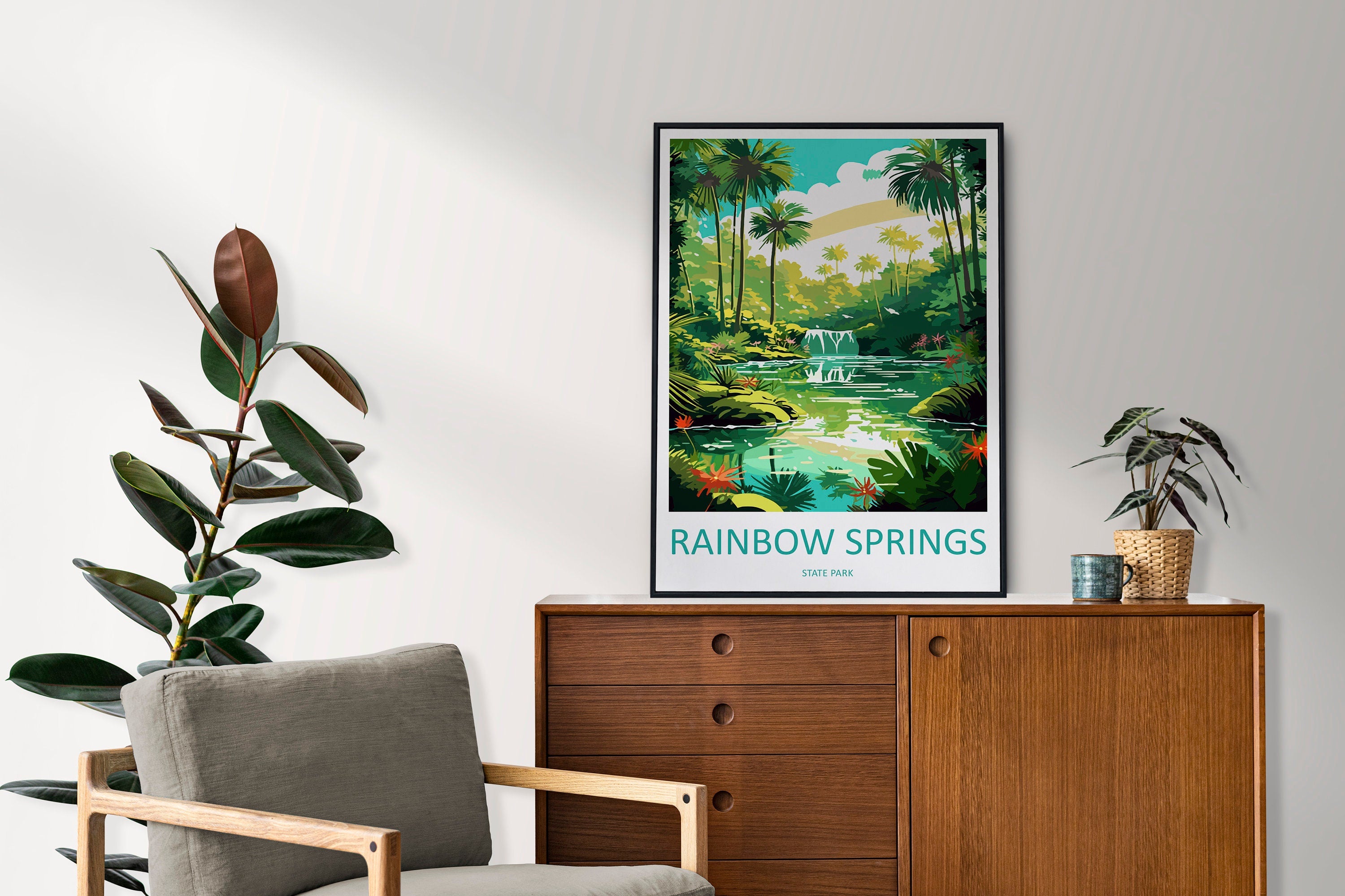 Rainbow Springs State Park Travel Print