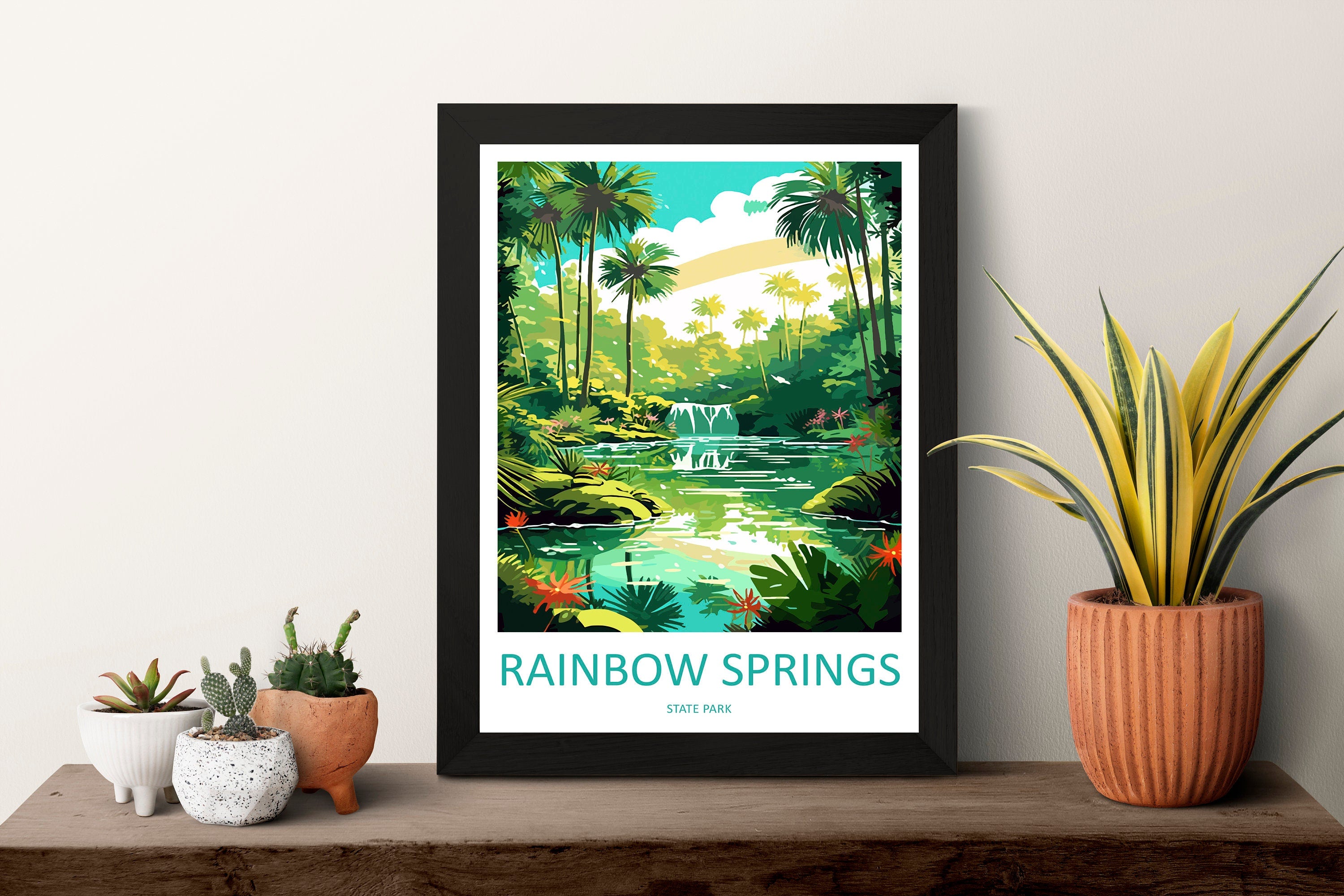 Rainbow Springs State Park Travel Print