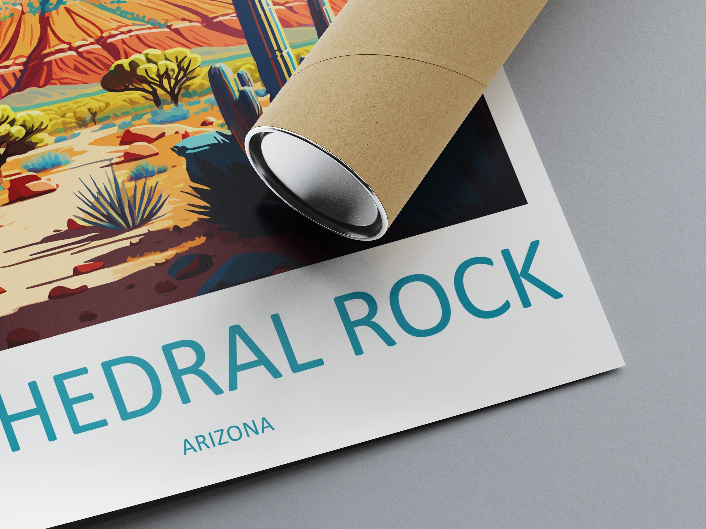 Cathedral Rock Travel Print