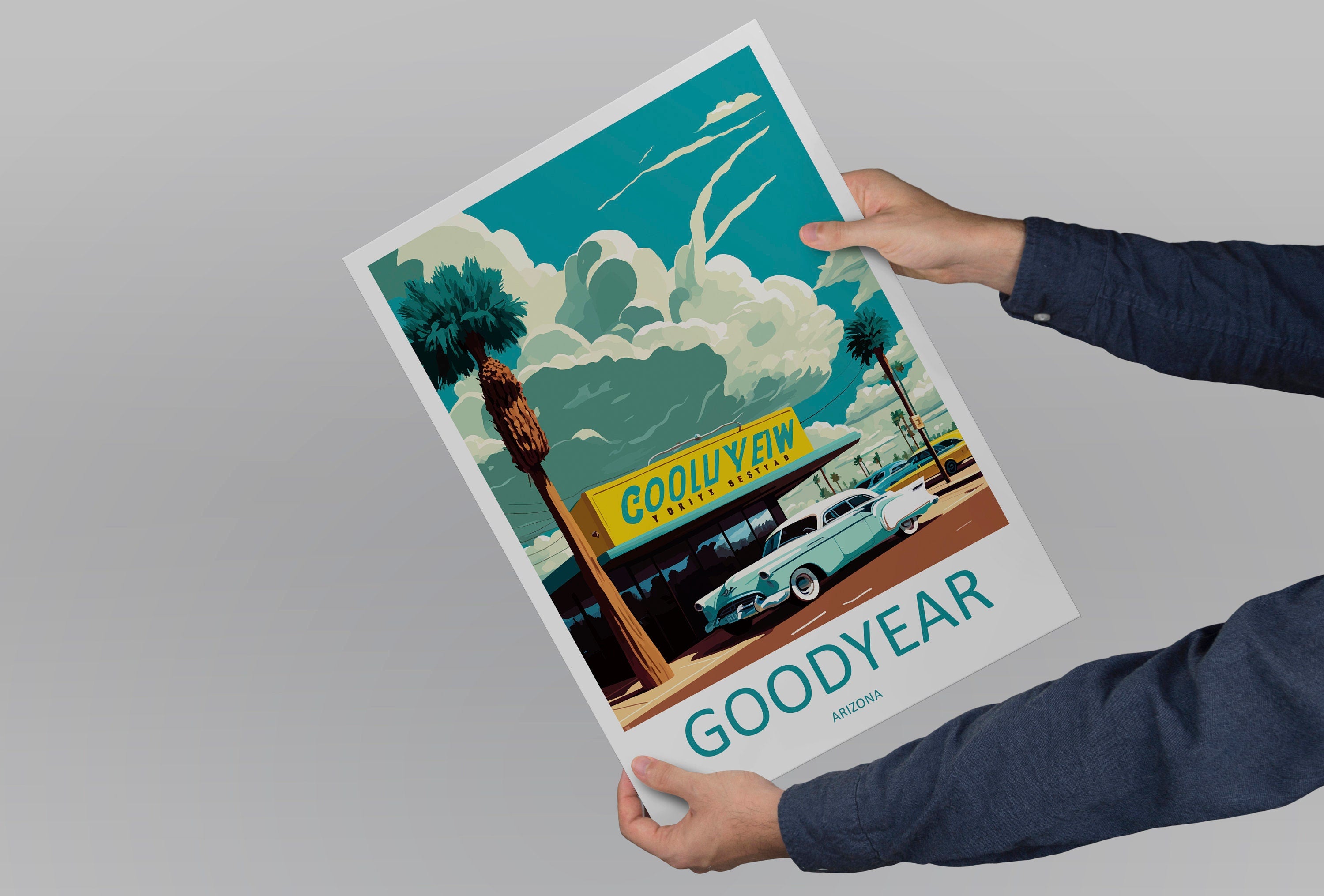 Goodyear Travel Print