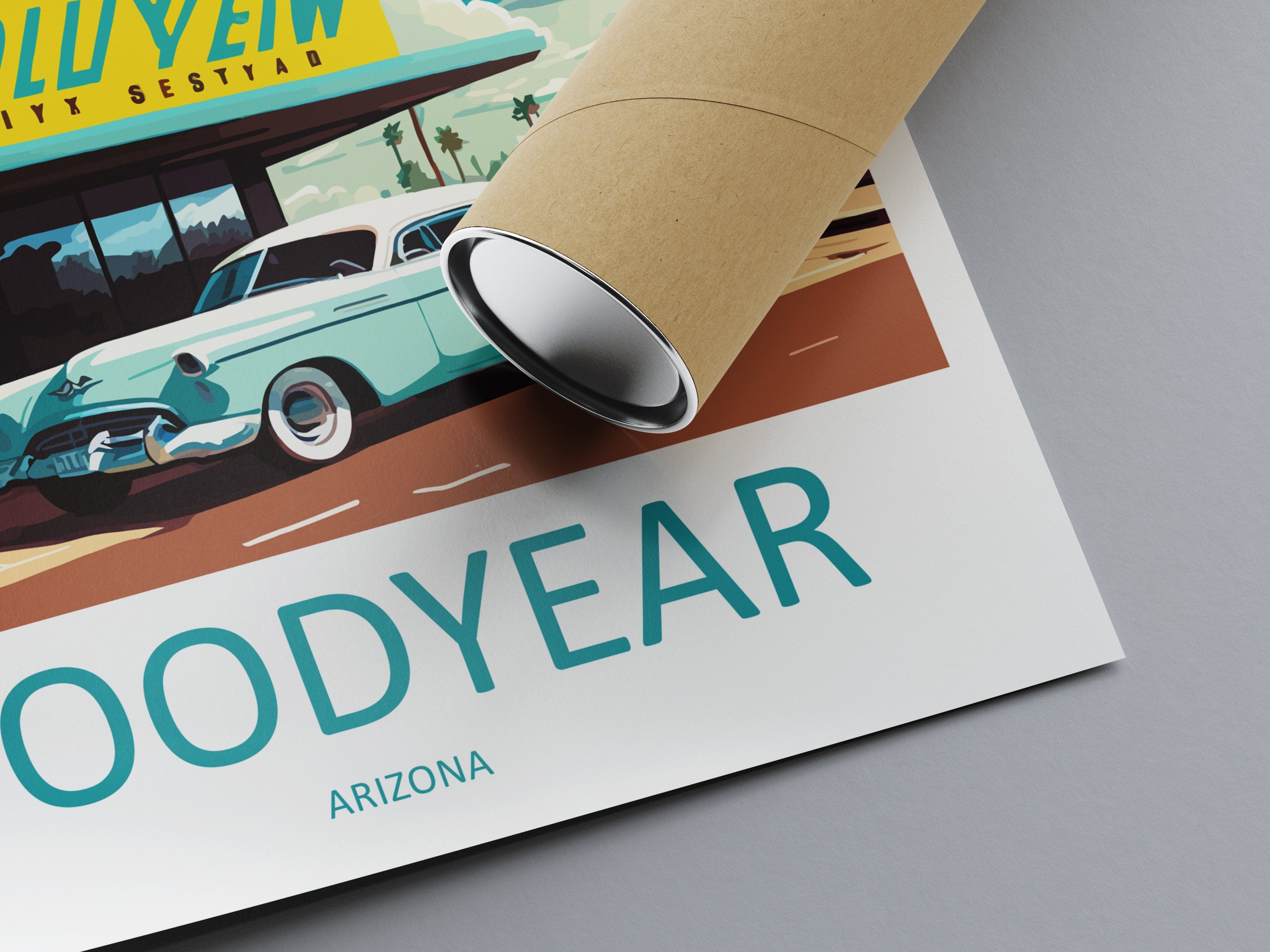 Goodyear Travel Print