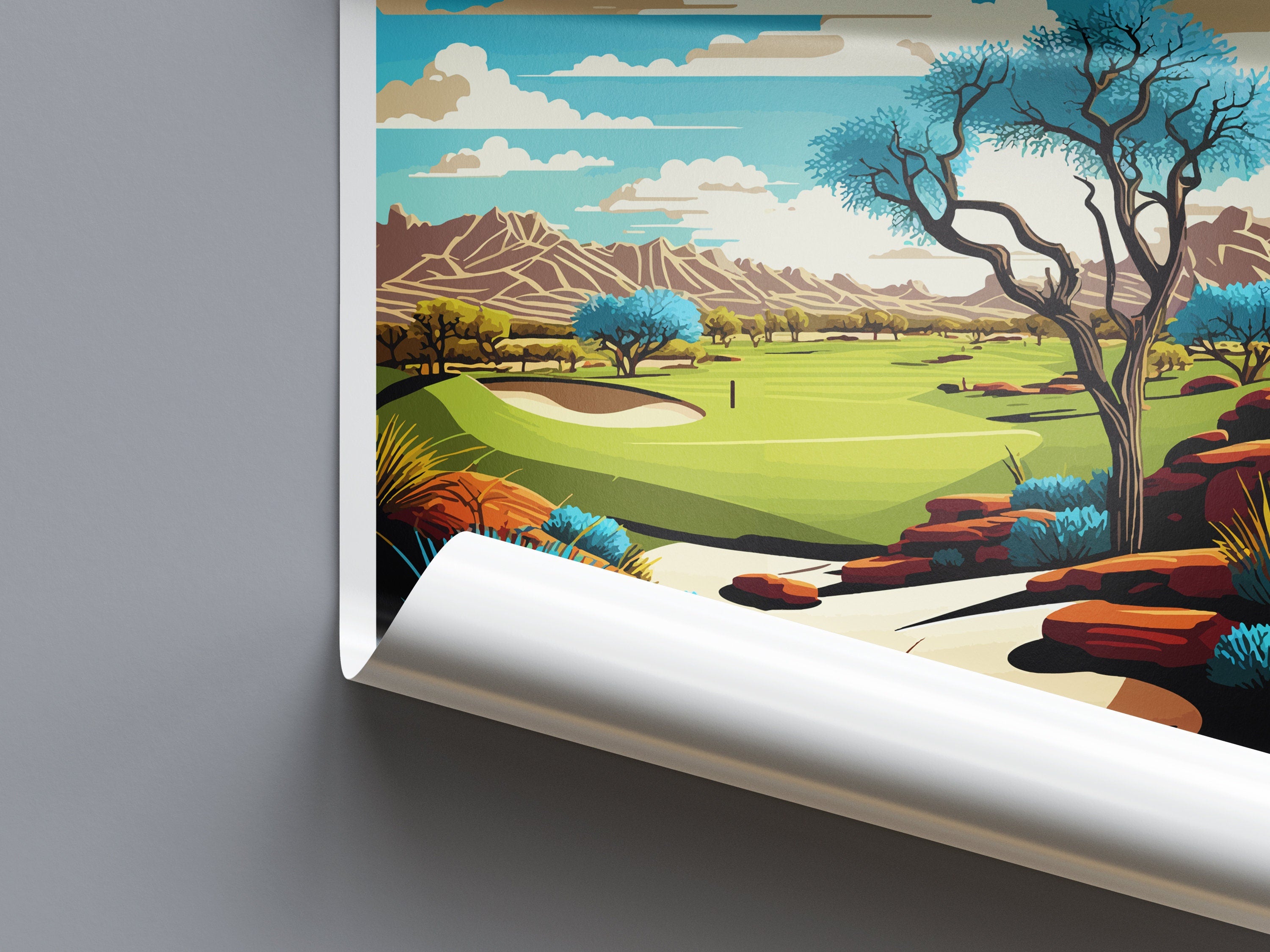 Grayhawk Golf Club Travel Print