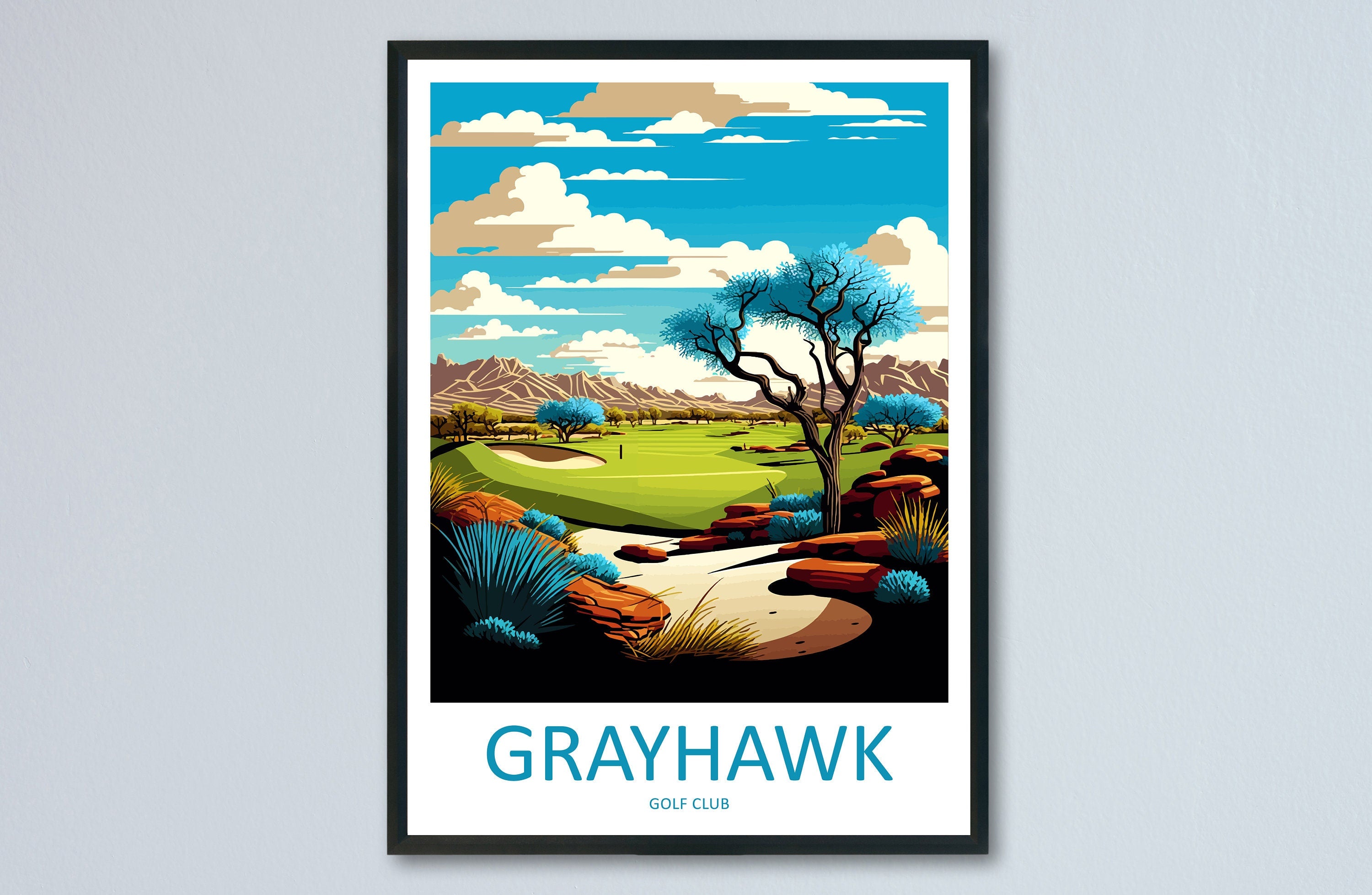 Grayhawk Golf Club Travel Print