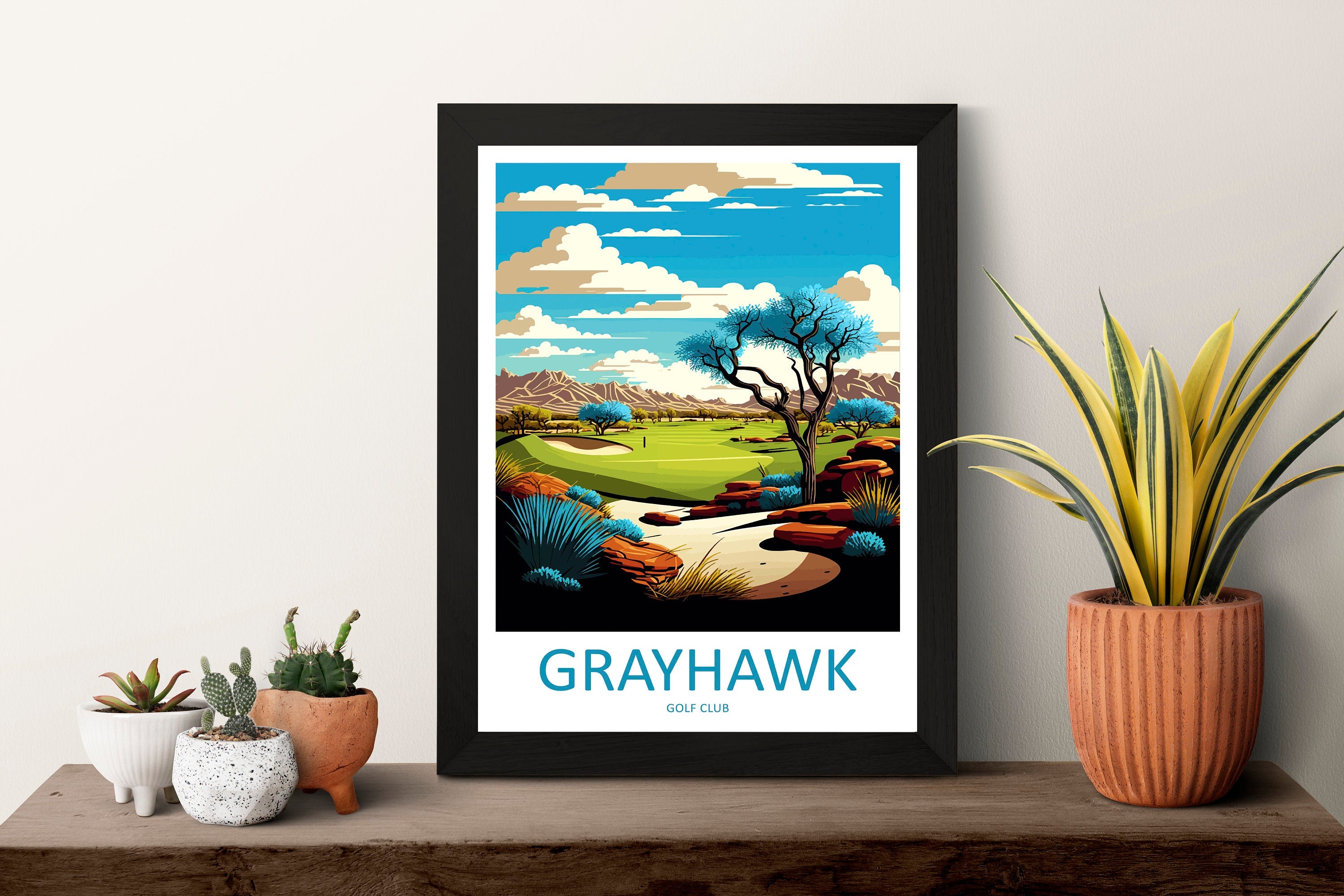 Grayhawk Golf Club Travel Print