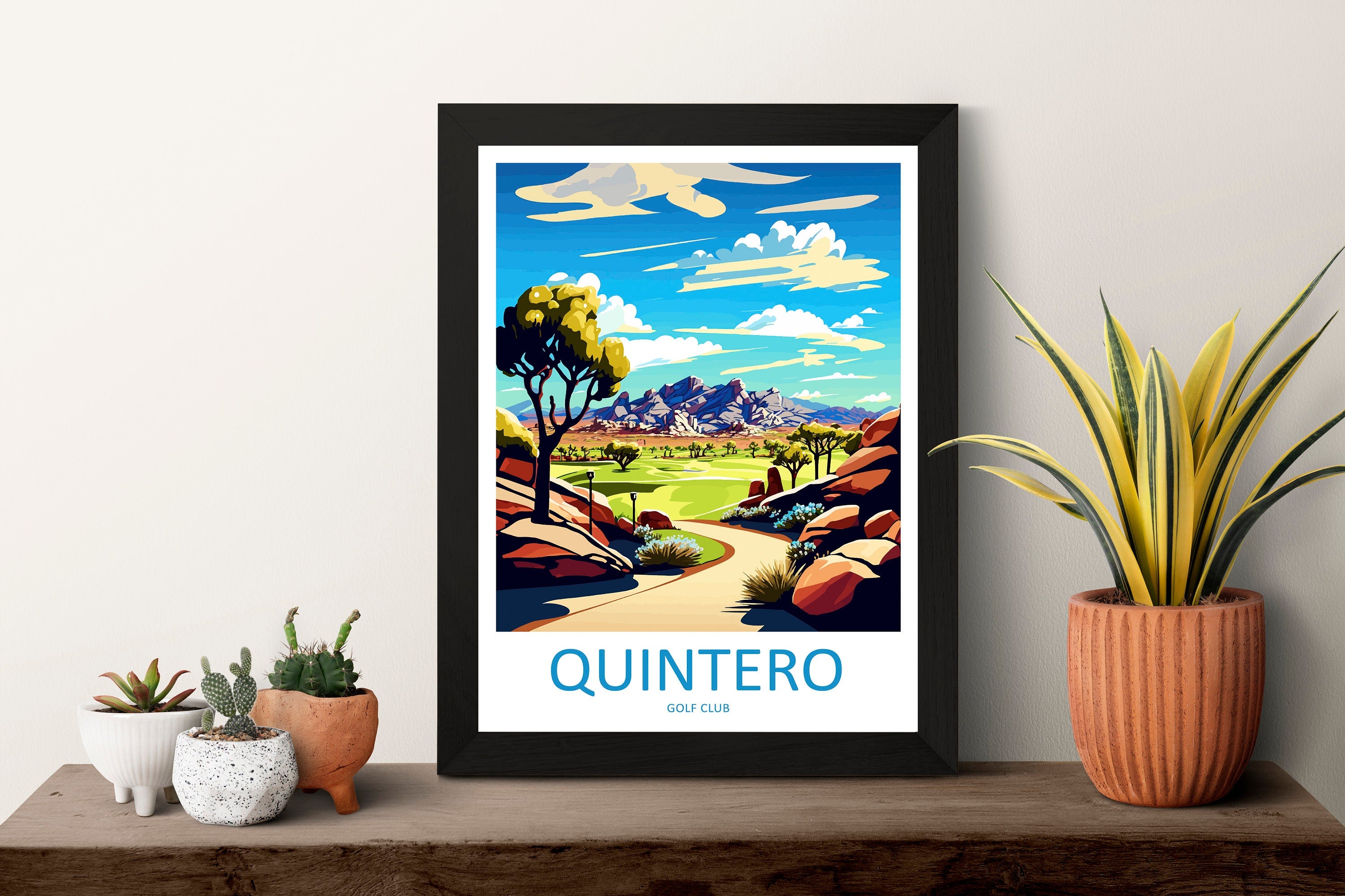 Quintero Golf Club Travel Print