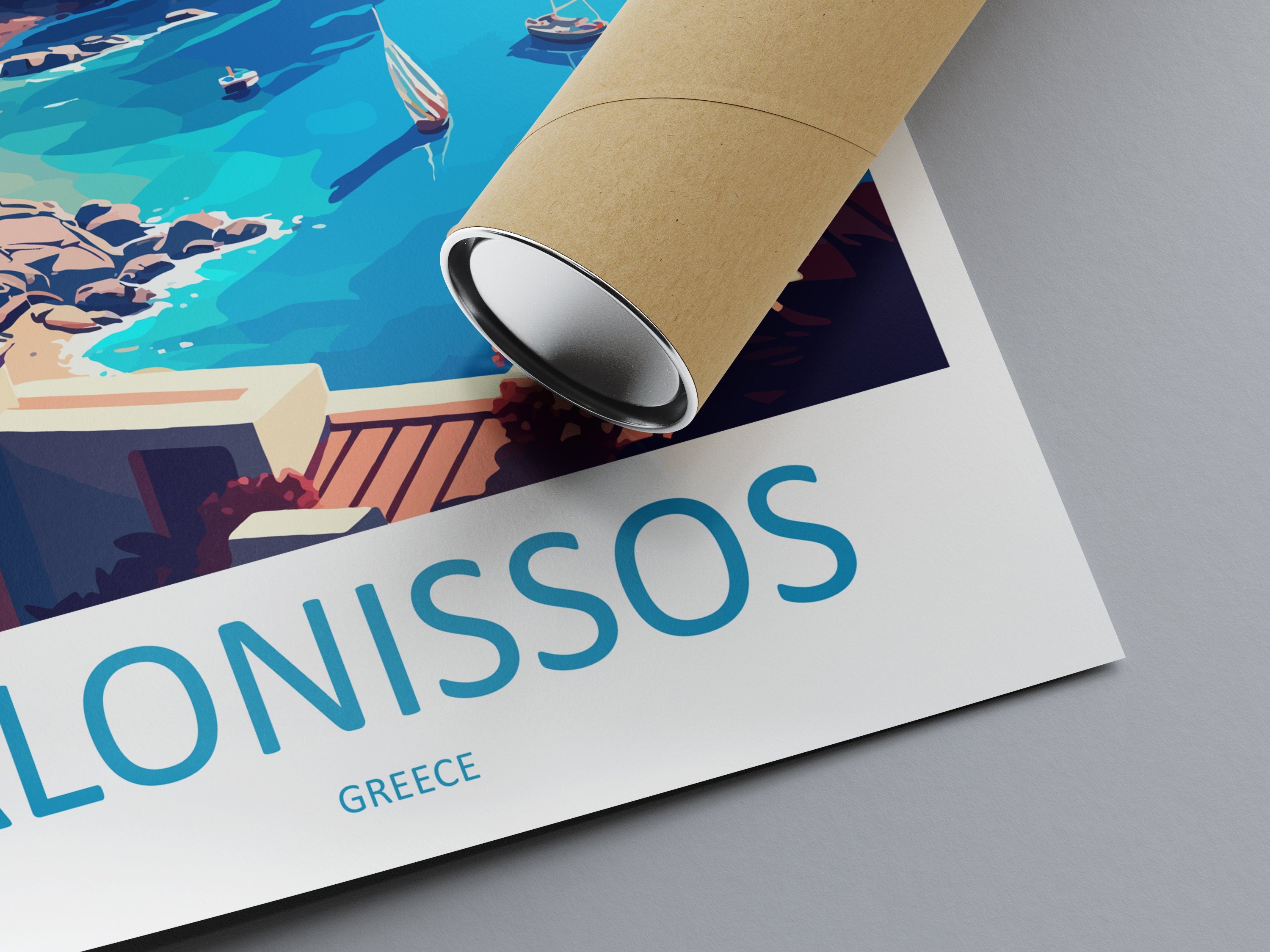 Alonnisos Travel Print