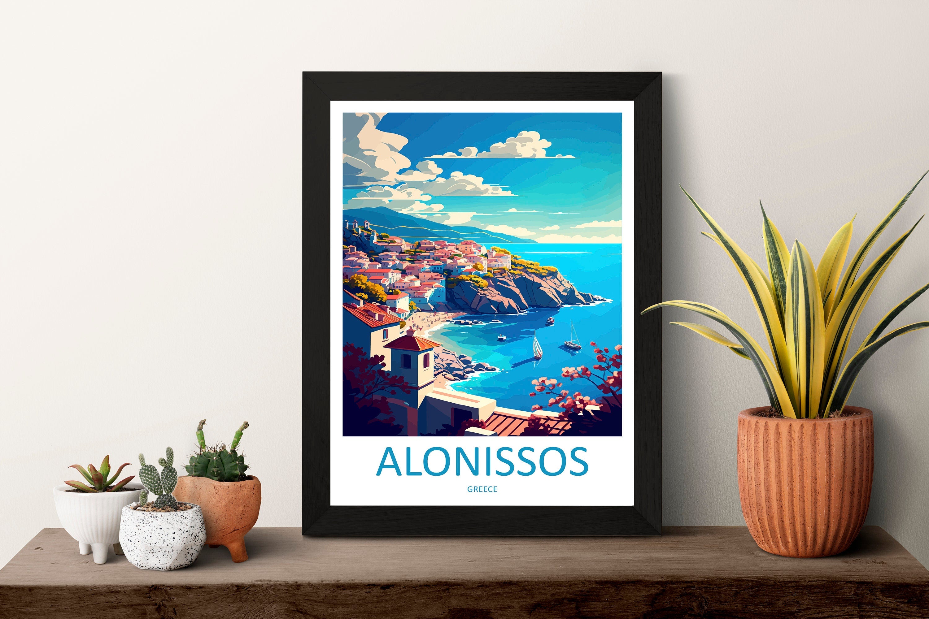 Alonnisos Travel Print