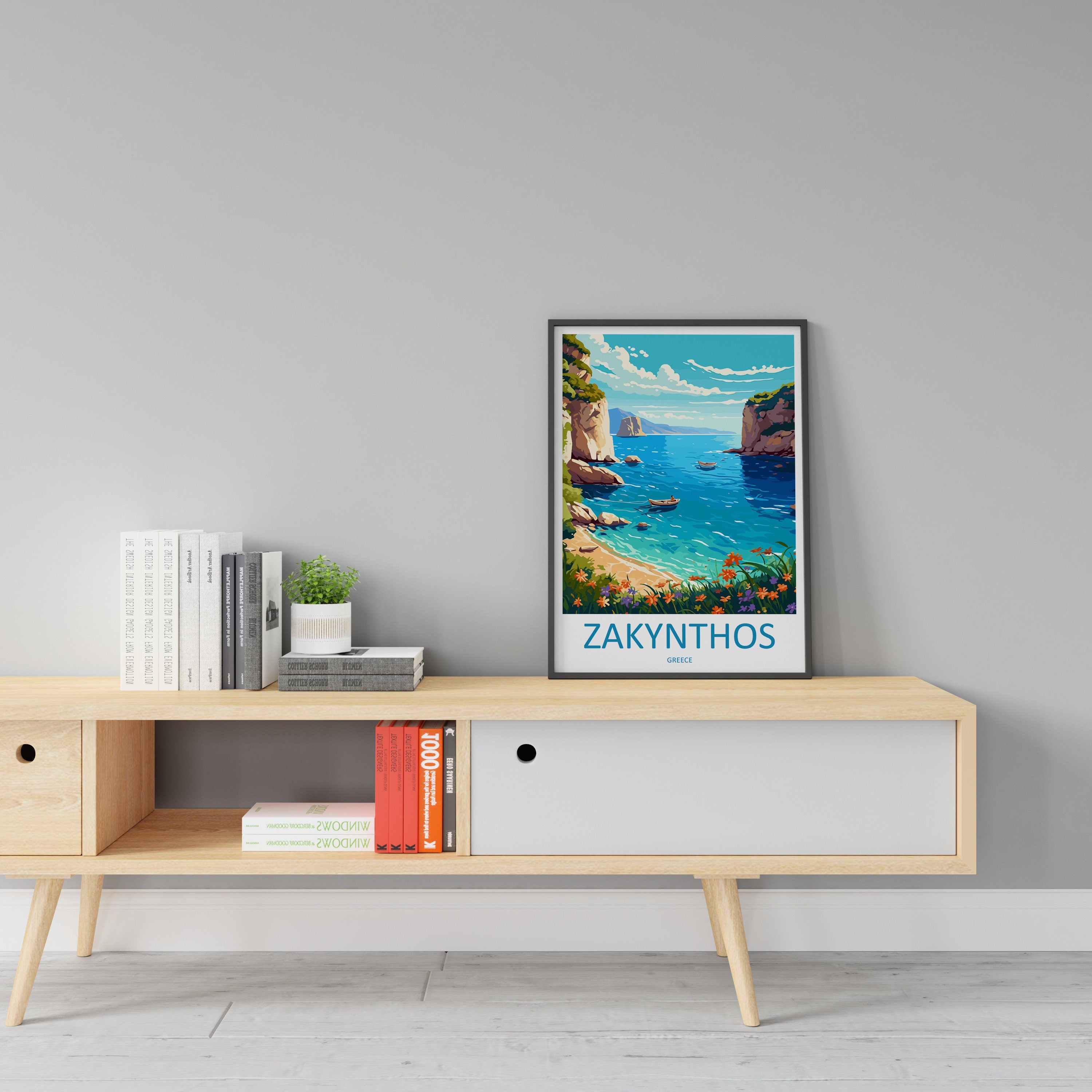 Zakynthos Travel Print