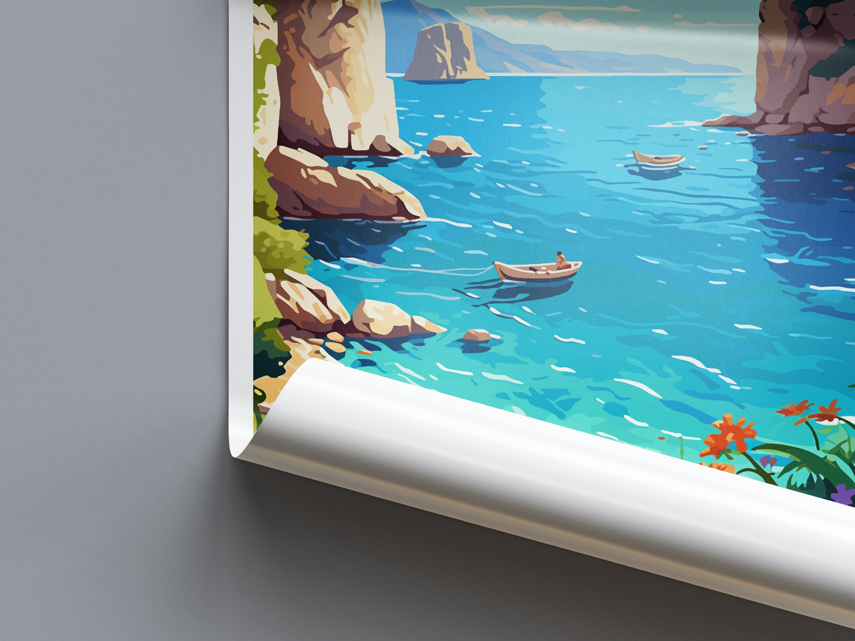 Zakynthos Travel Print