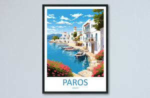 Paros Travel Print