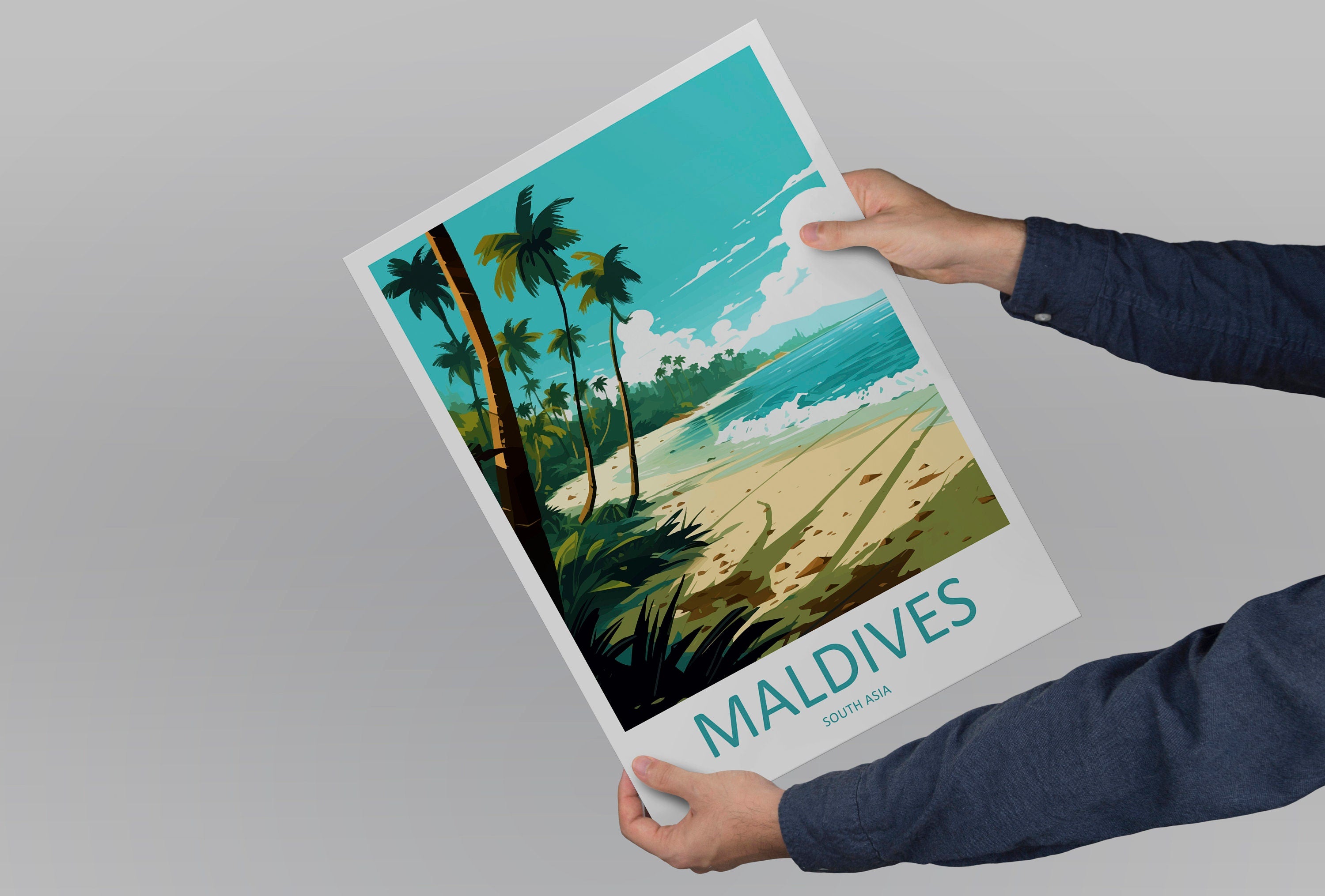 Maldives Travel Print