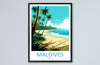 Maldives Travel Print