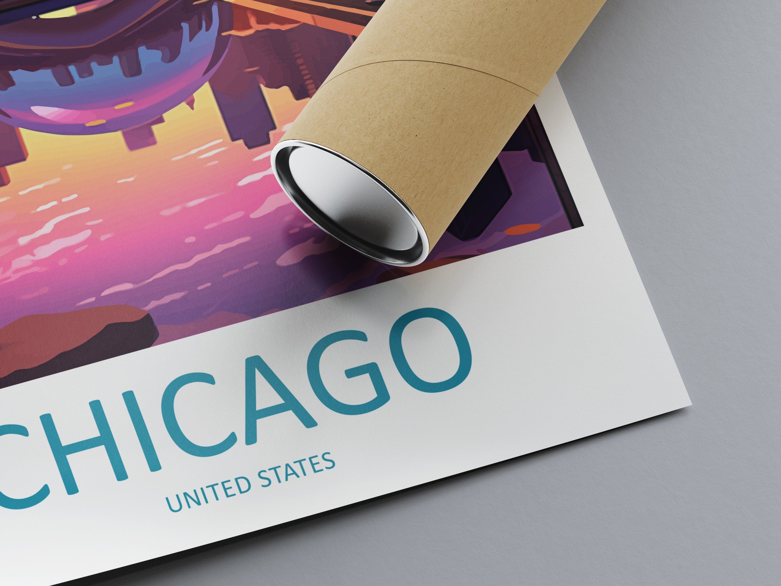 Chicago Travel Print