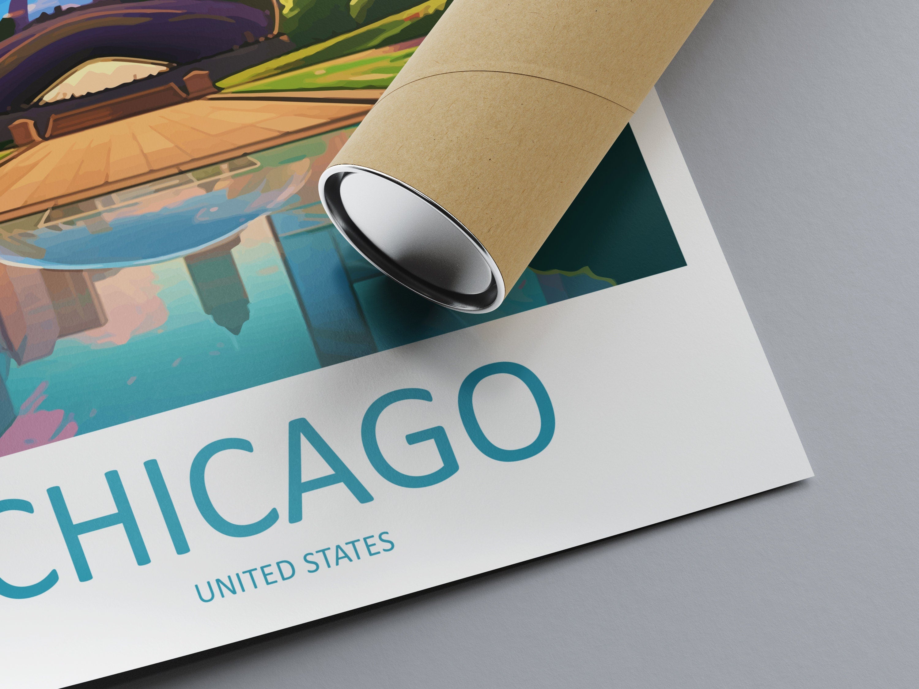 Chicago Travel Print