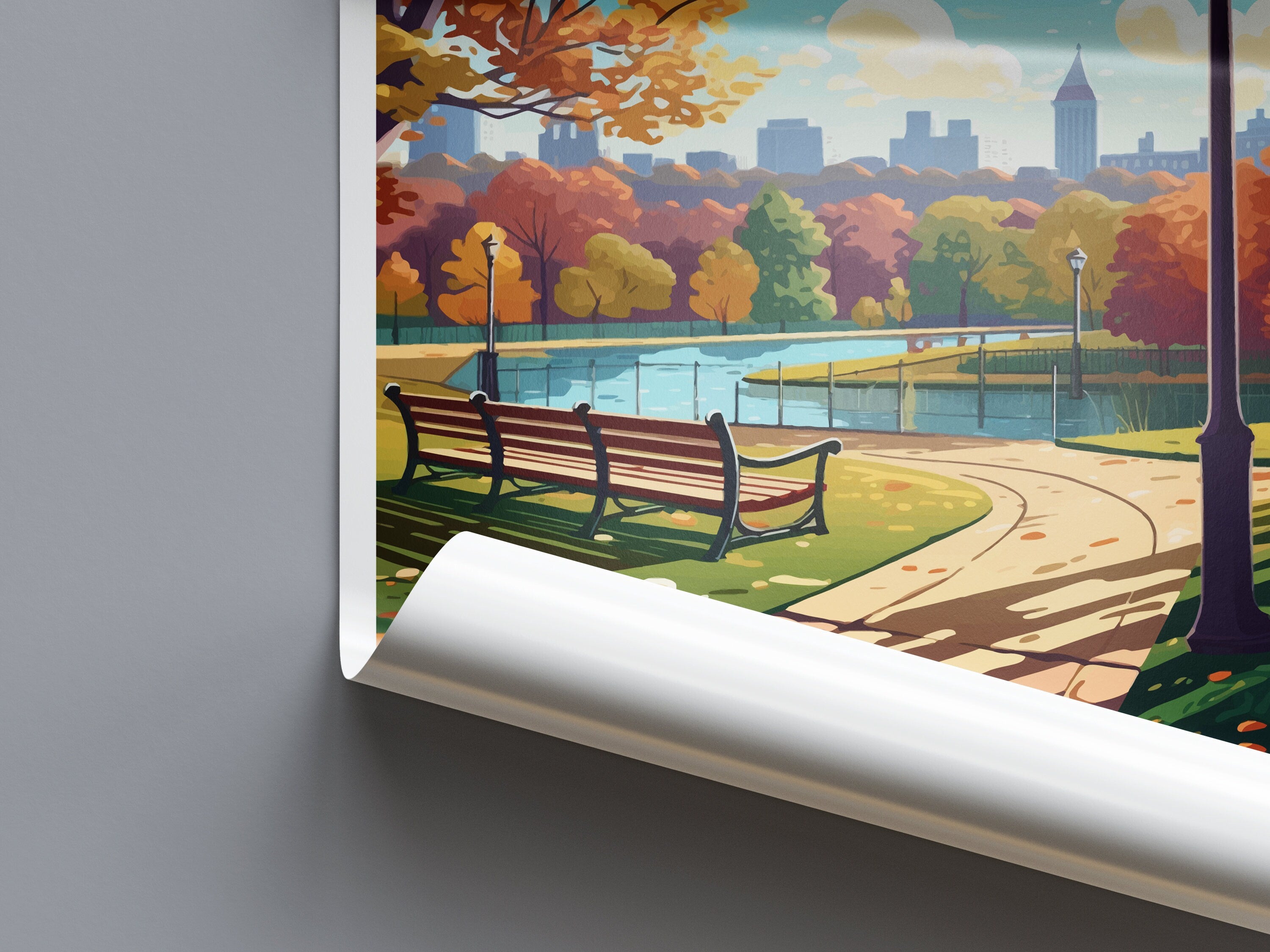 Hyde Park Travel Print