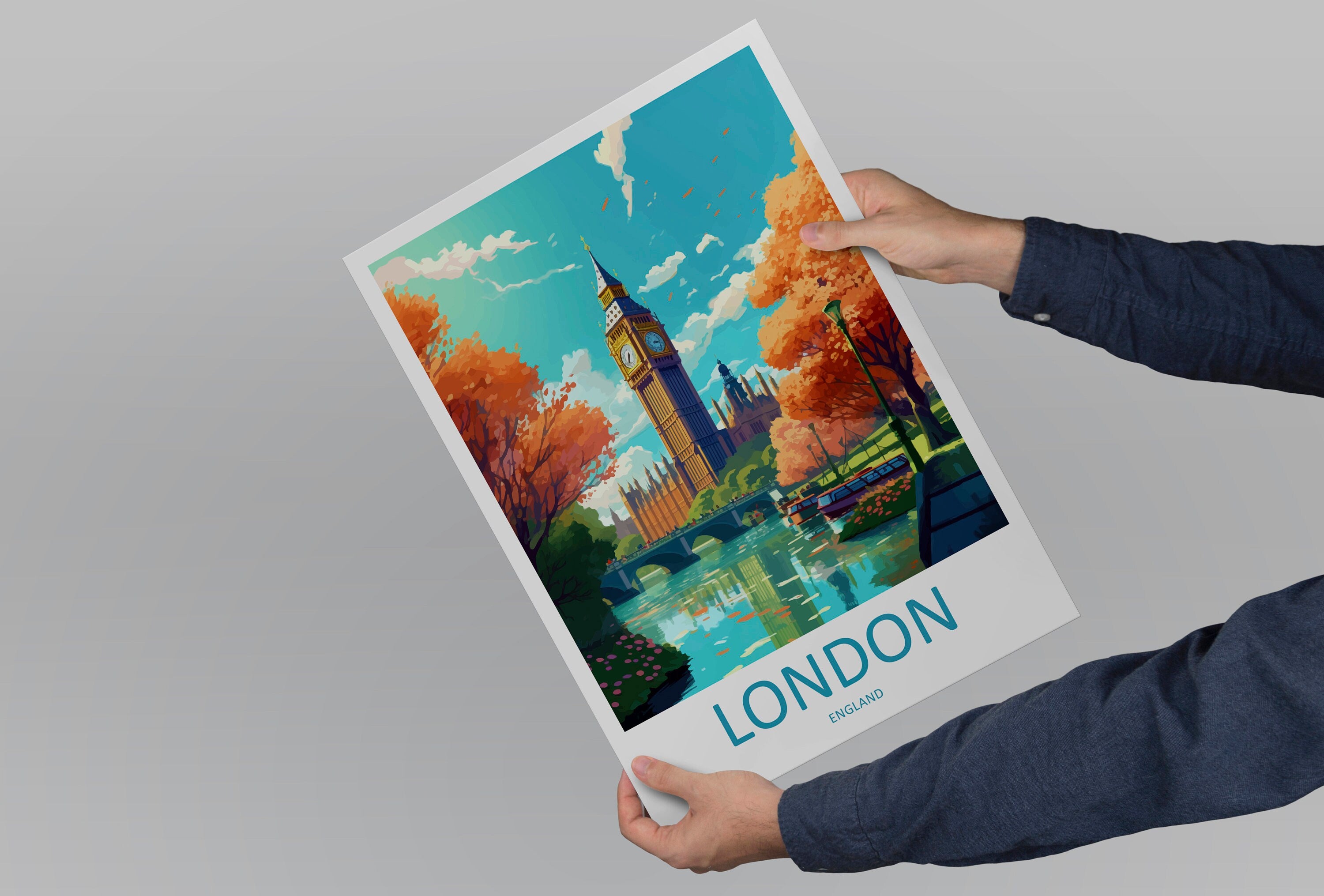 London Travel Print