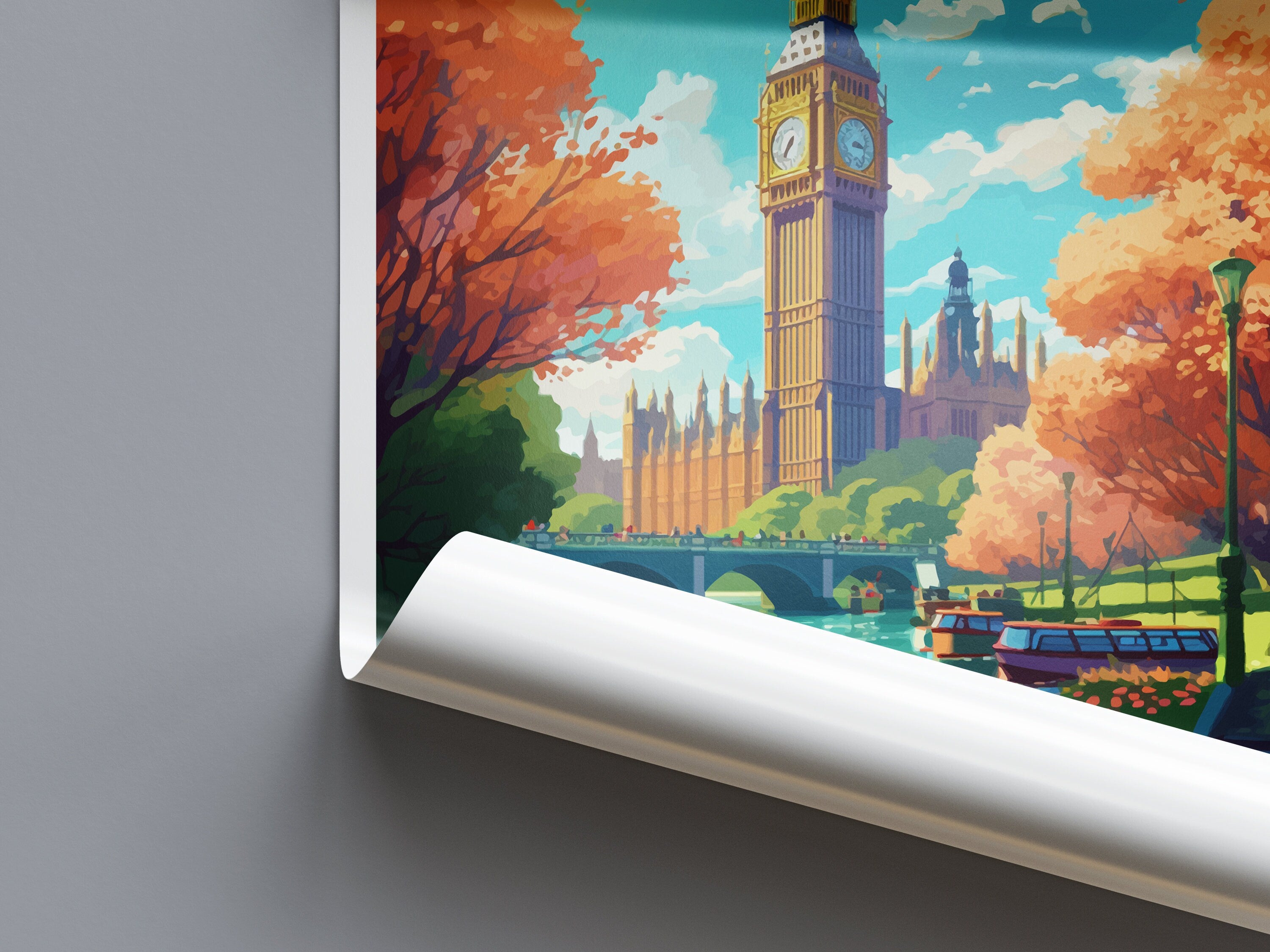 London Travel Print