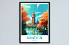 London Travel Print