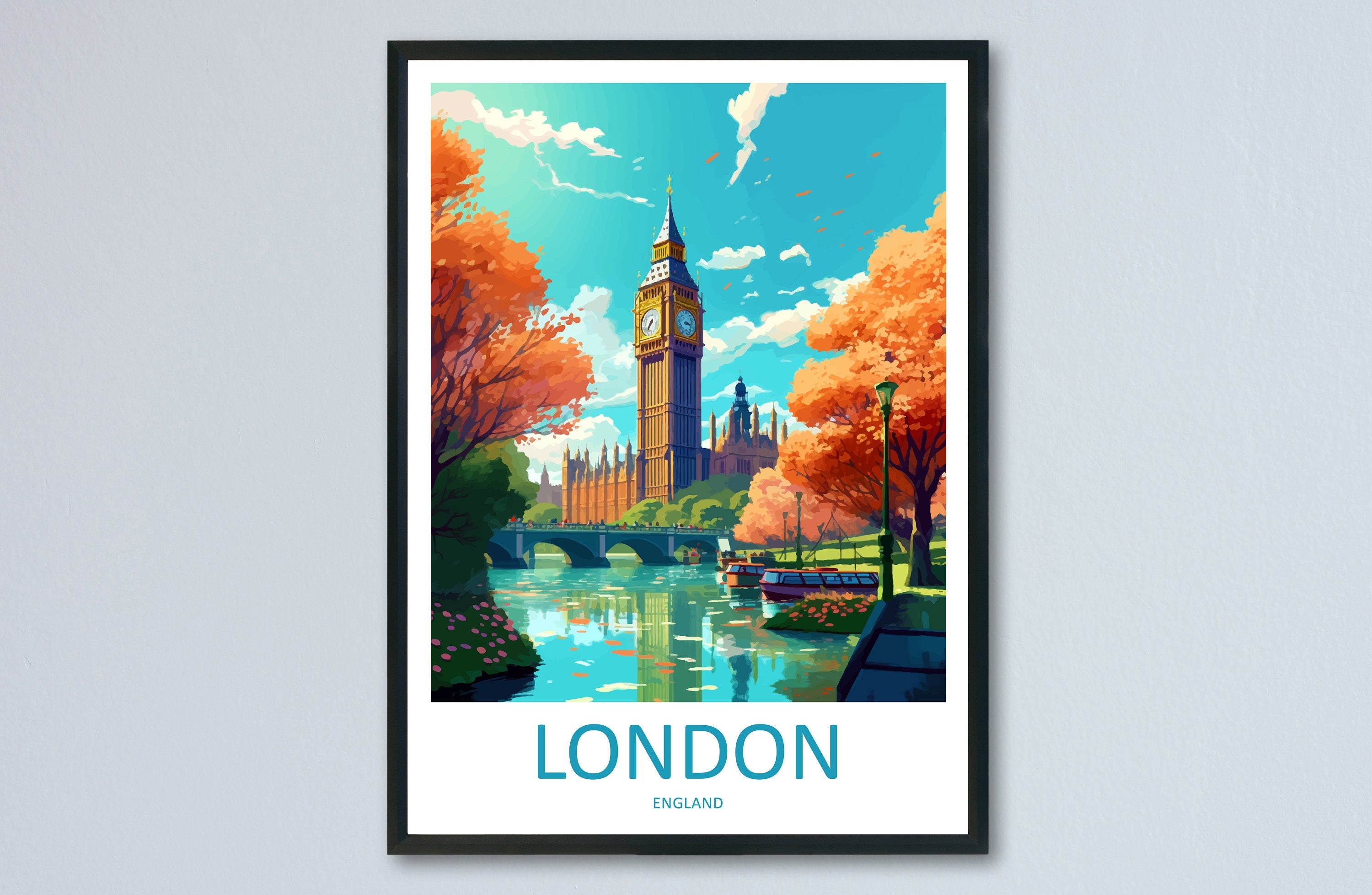 London Travel Print