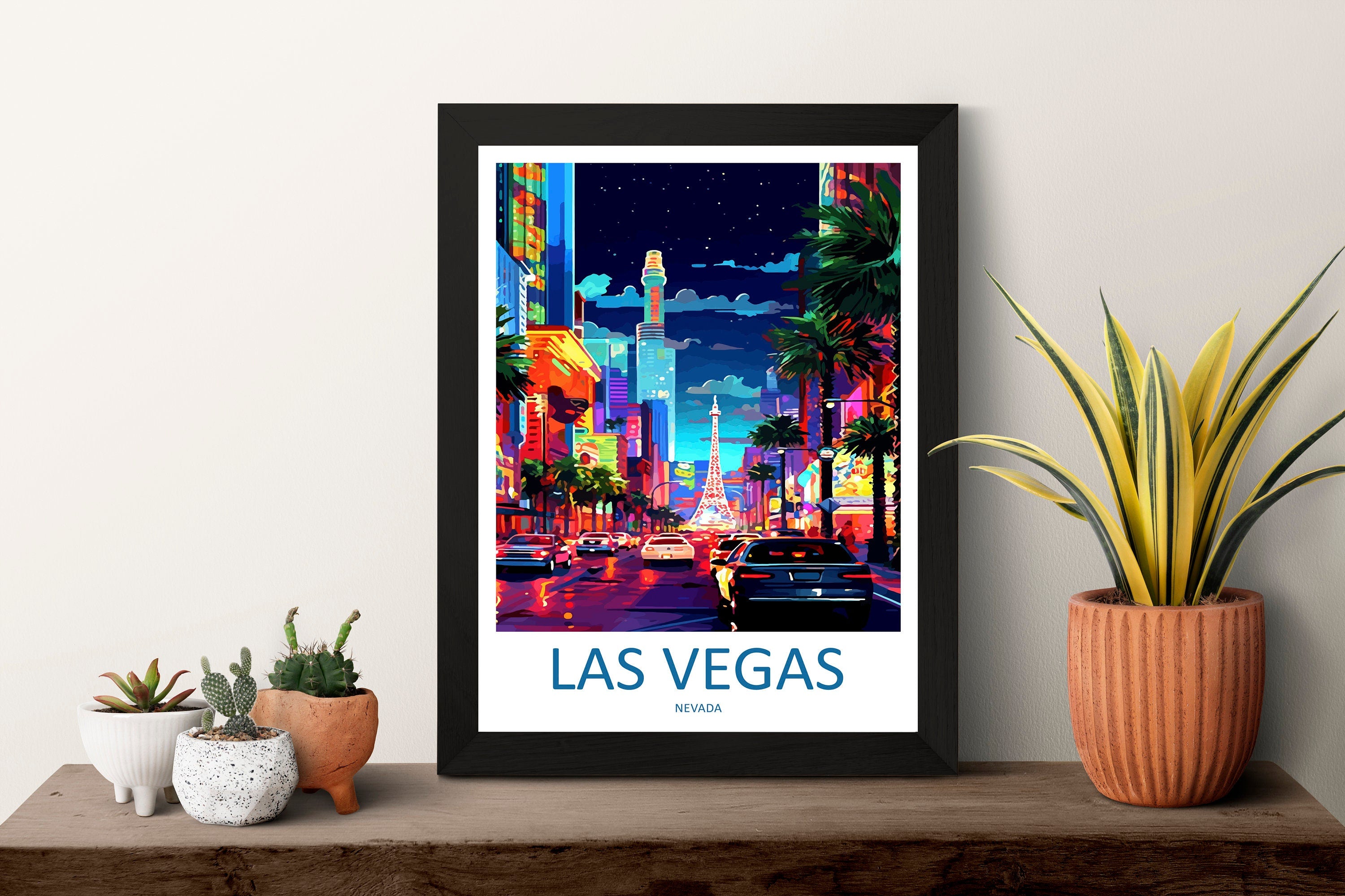 Las Vegas Travel Print