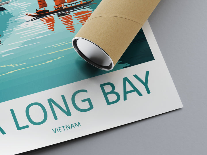 Ha Long Bay Travel Print Wall Art Ha Long Bay Wall Hanging Home Décor Ha Long Bay Gift Art Lovers Vietnam Art Lover Gift Ha Long Bay islands