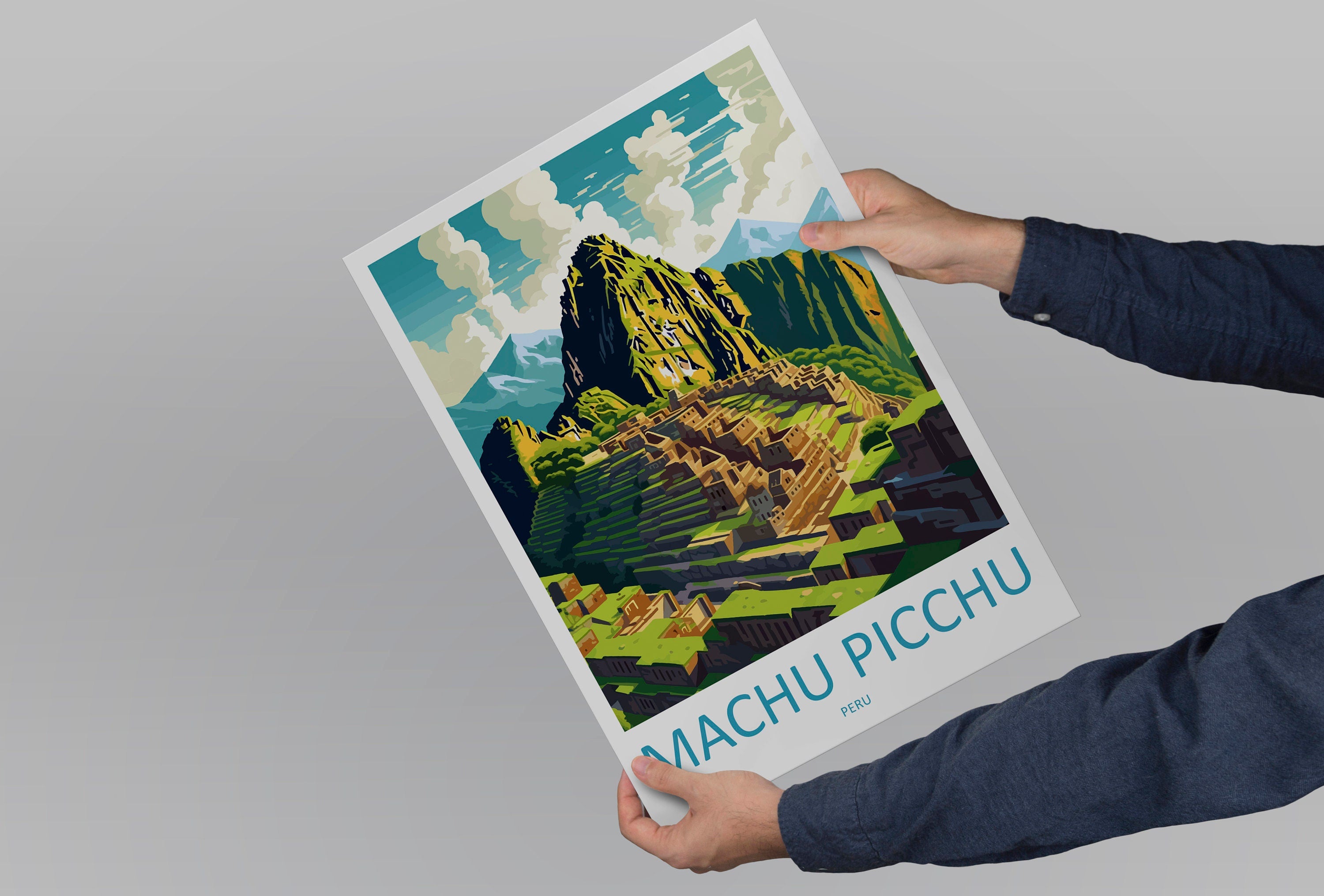 Machu Picchu Travel Print