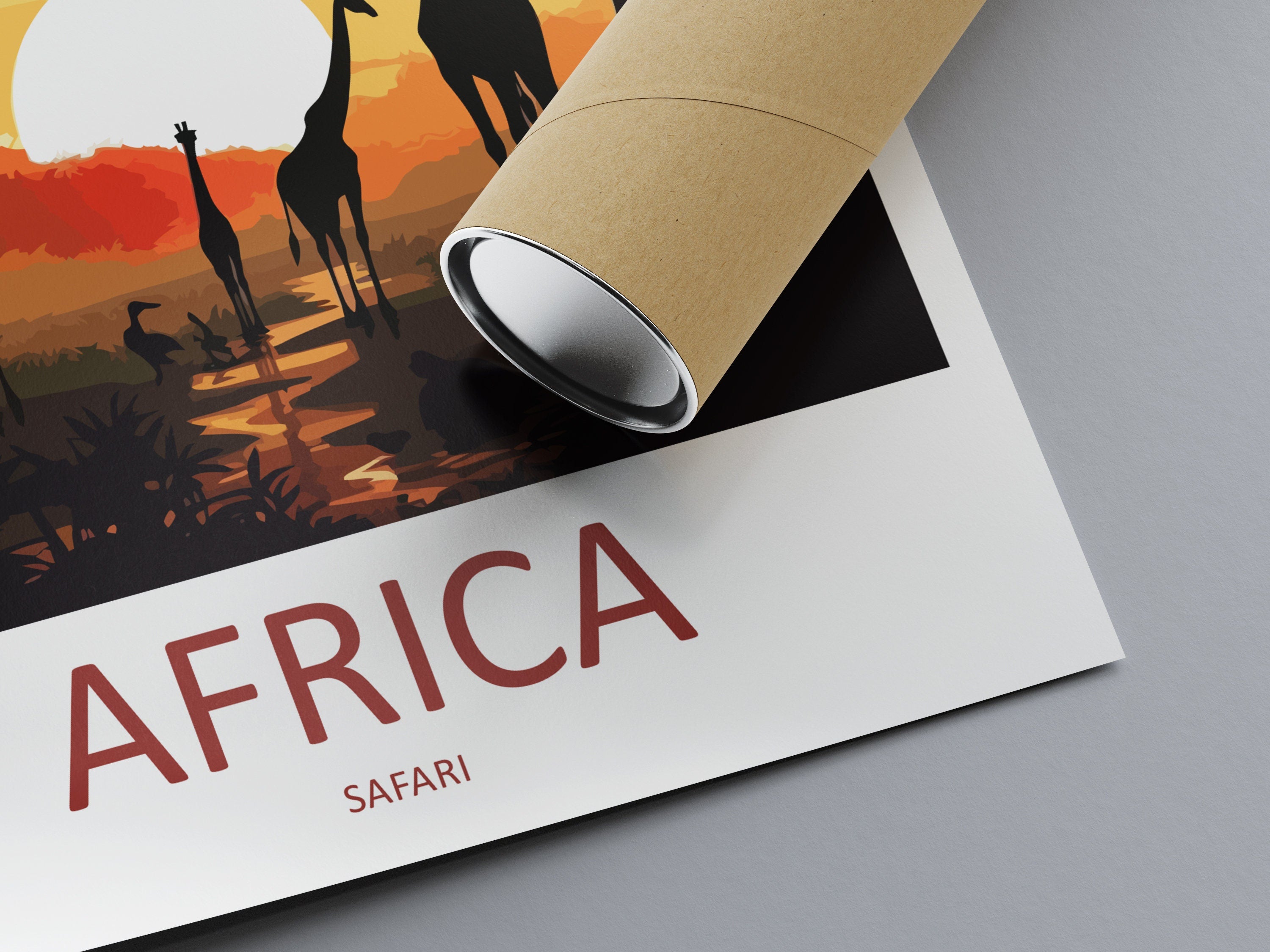 Africa Travel Print