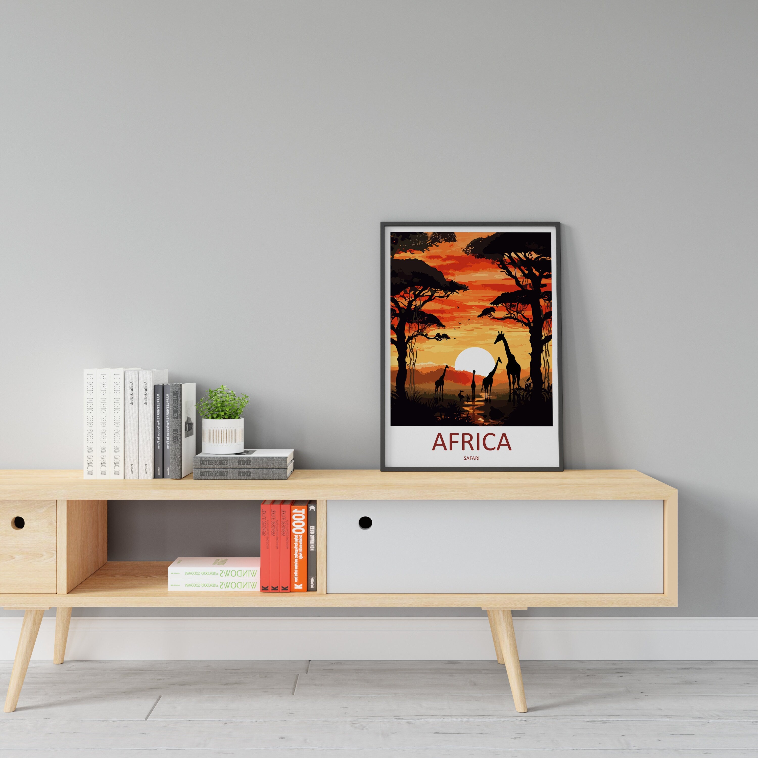 Africa Travel Print