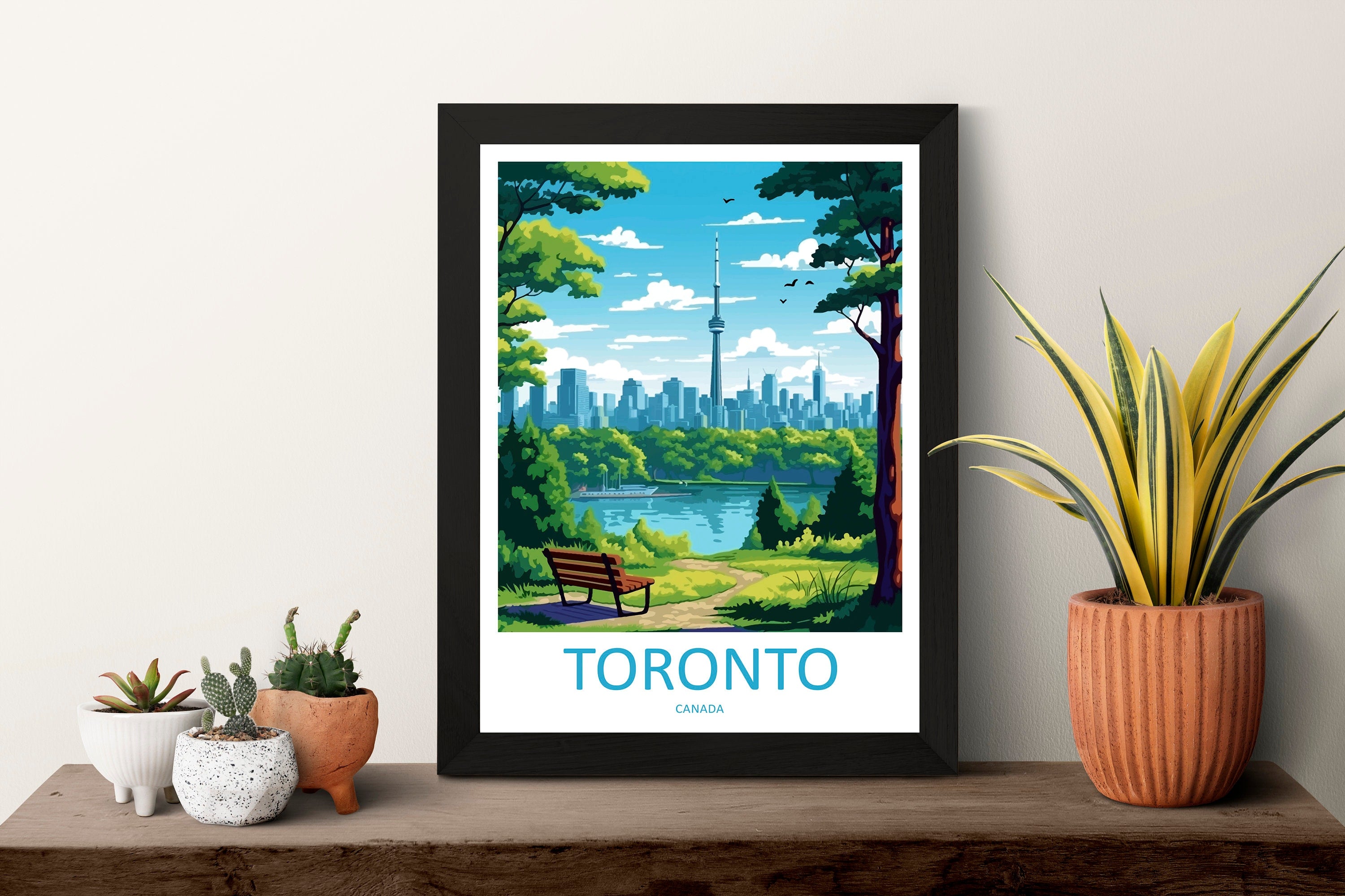 Toronto Travel Print