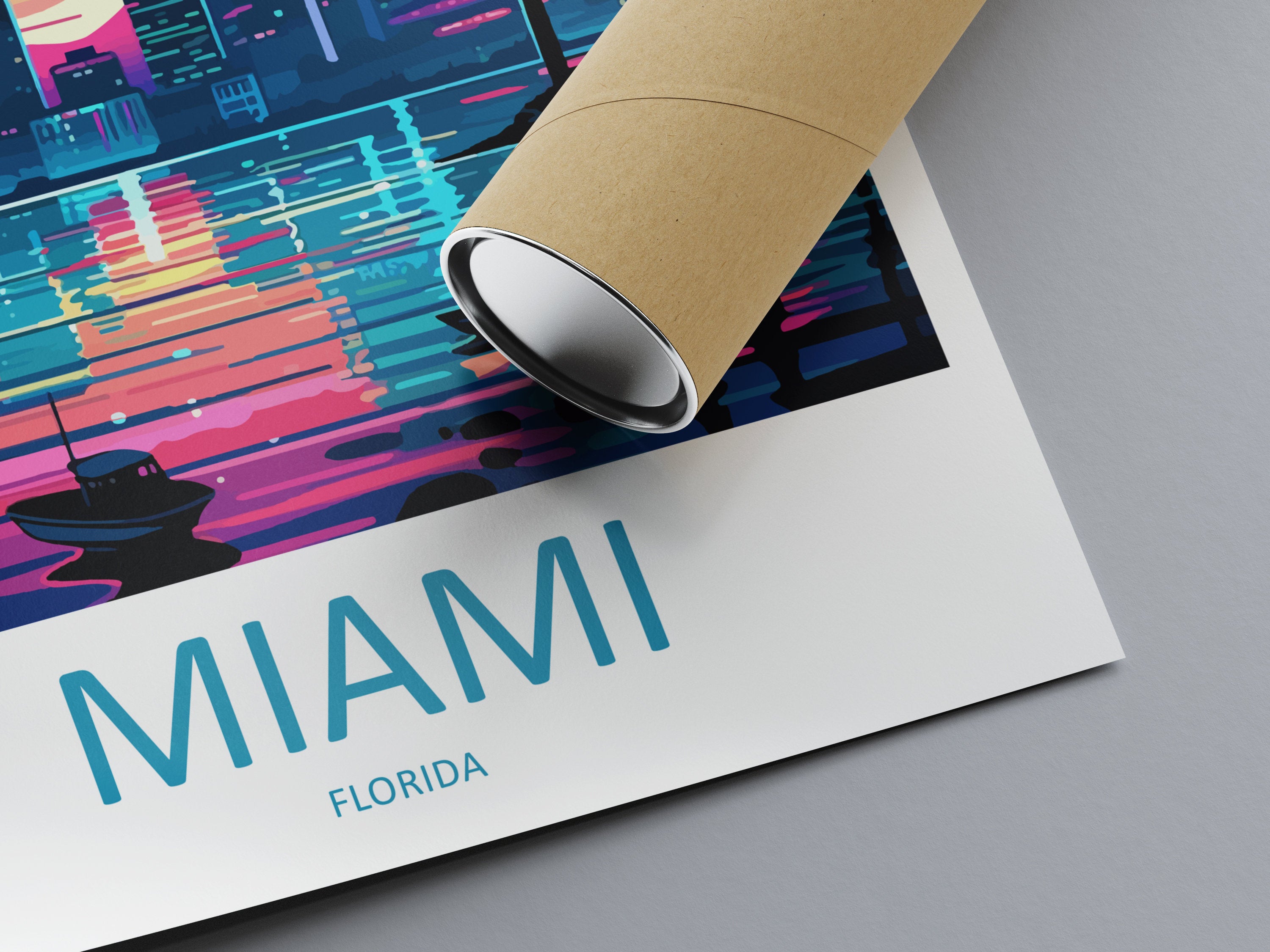 Miami Travel Print