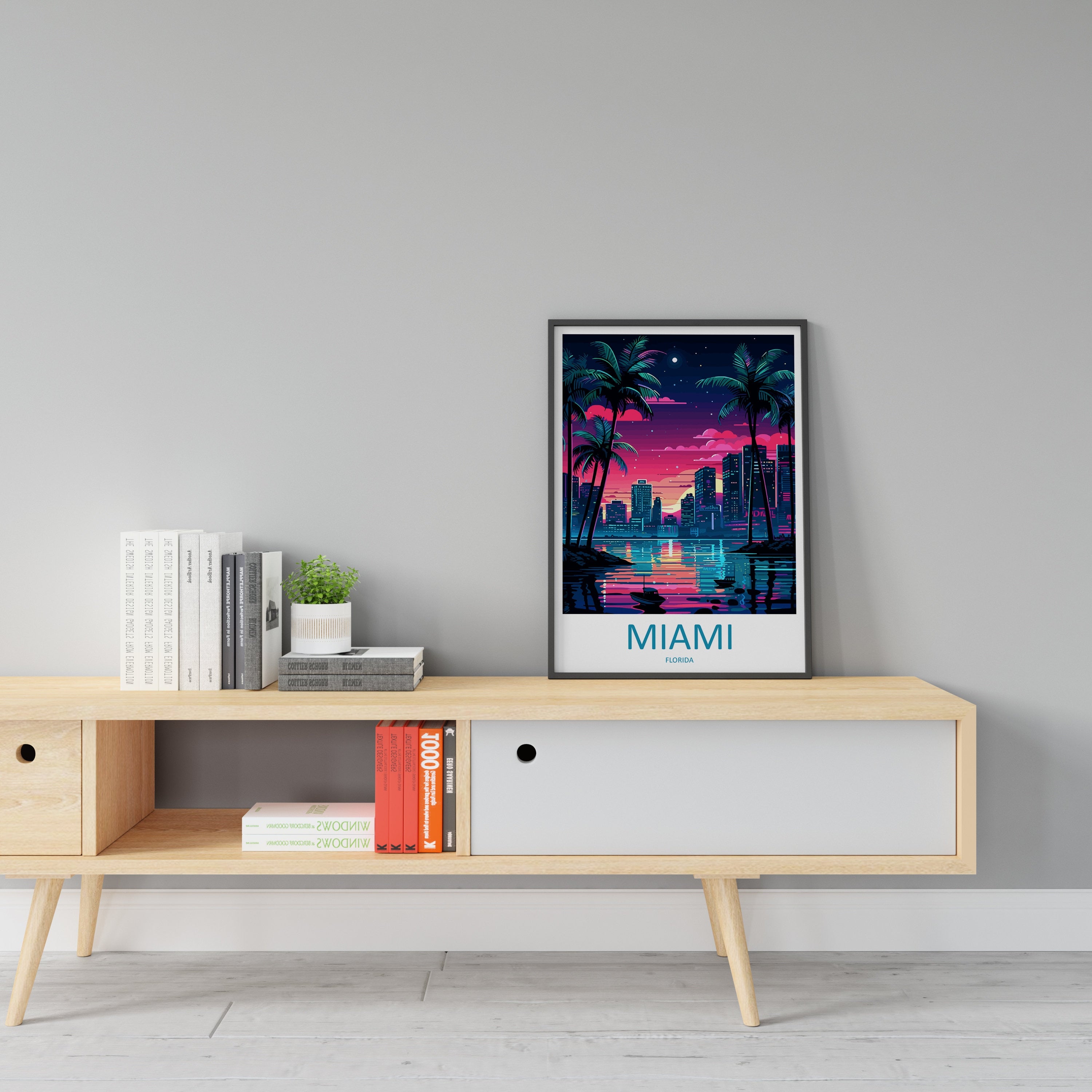 Miami Travel Print