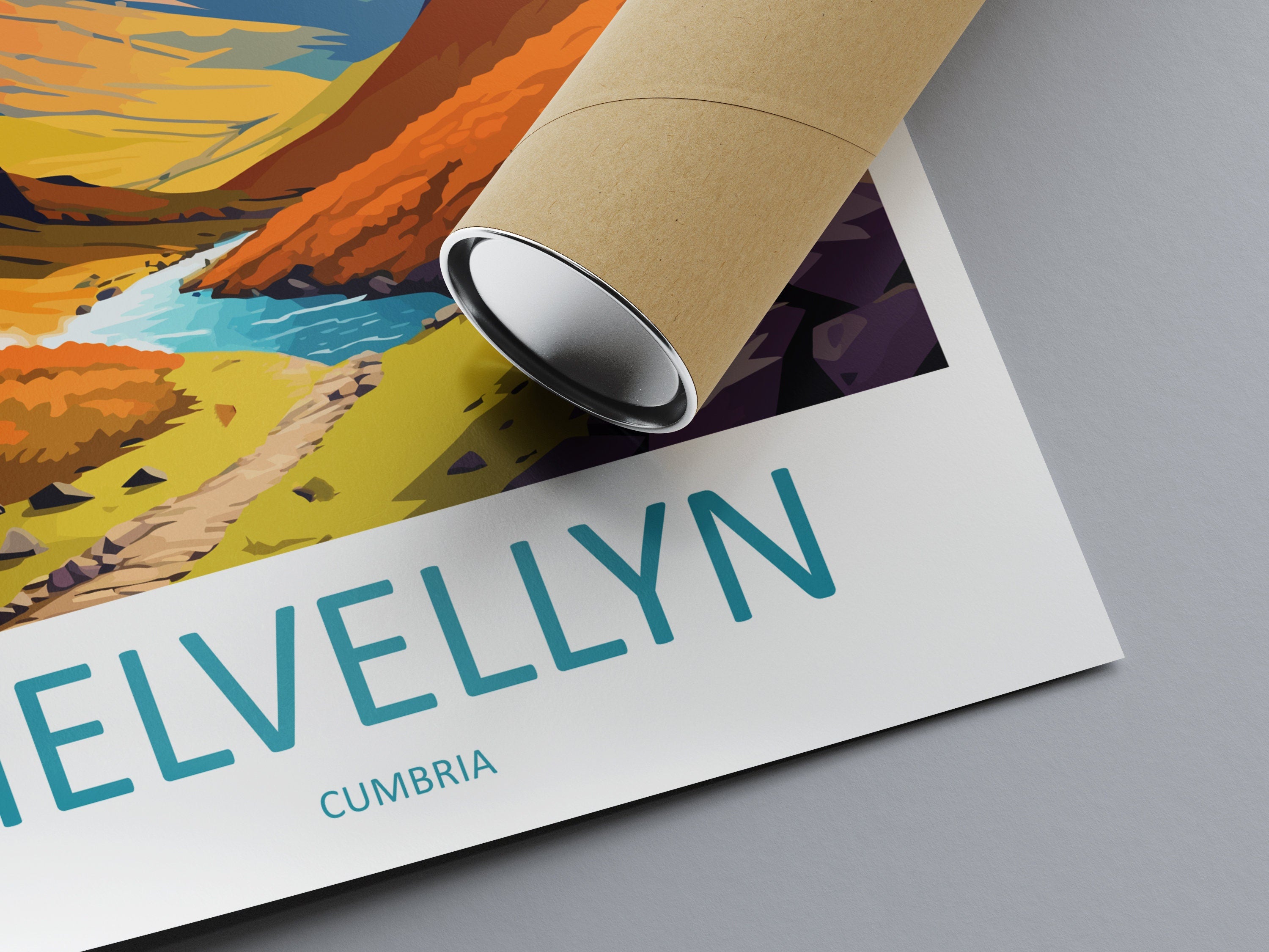 Helvellyn Travel Print