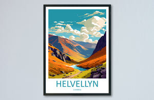 Helvellyn Travel Print