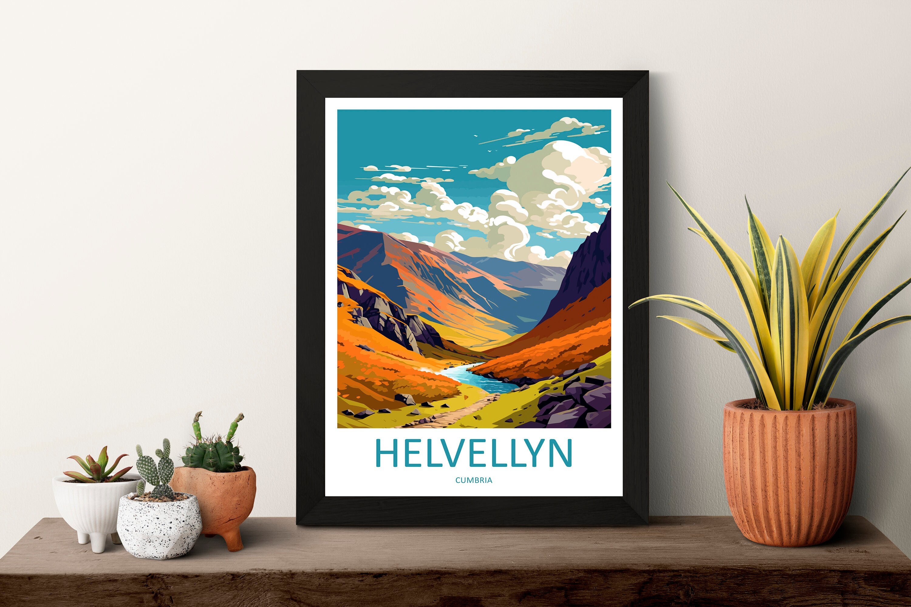 Helvellyn Travel Print