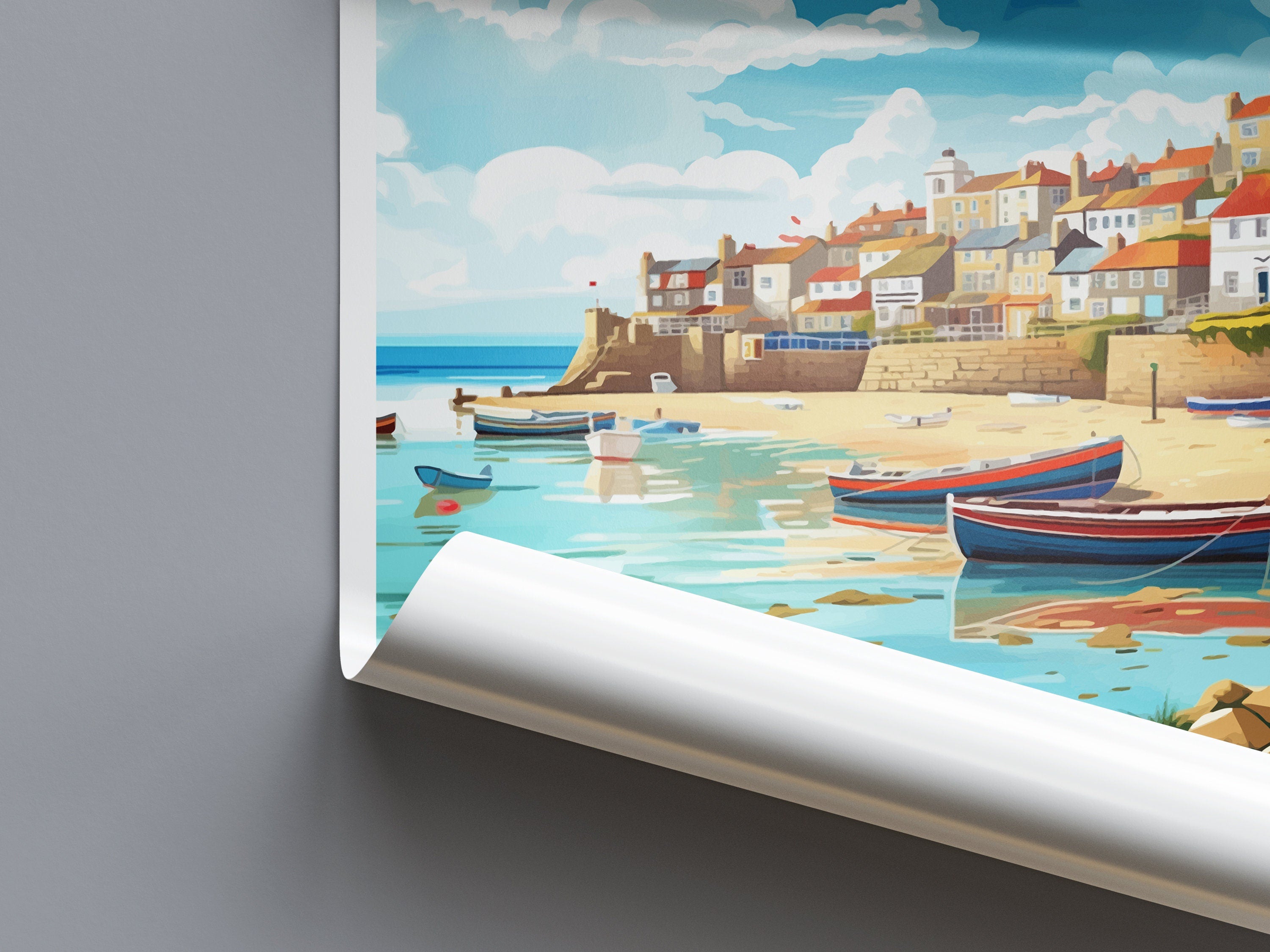 St Ives Travel Print