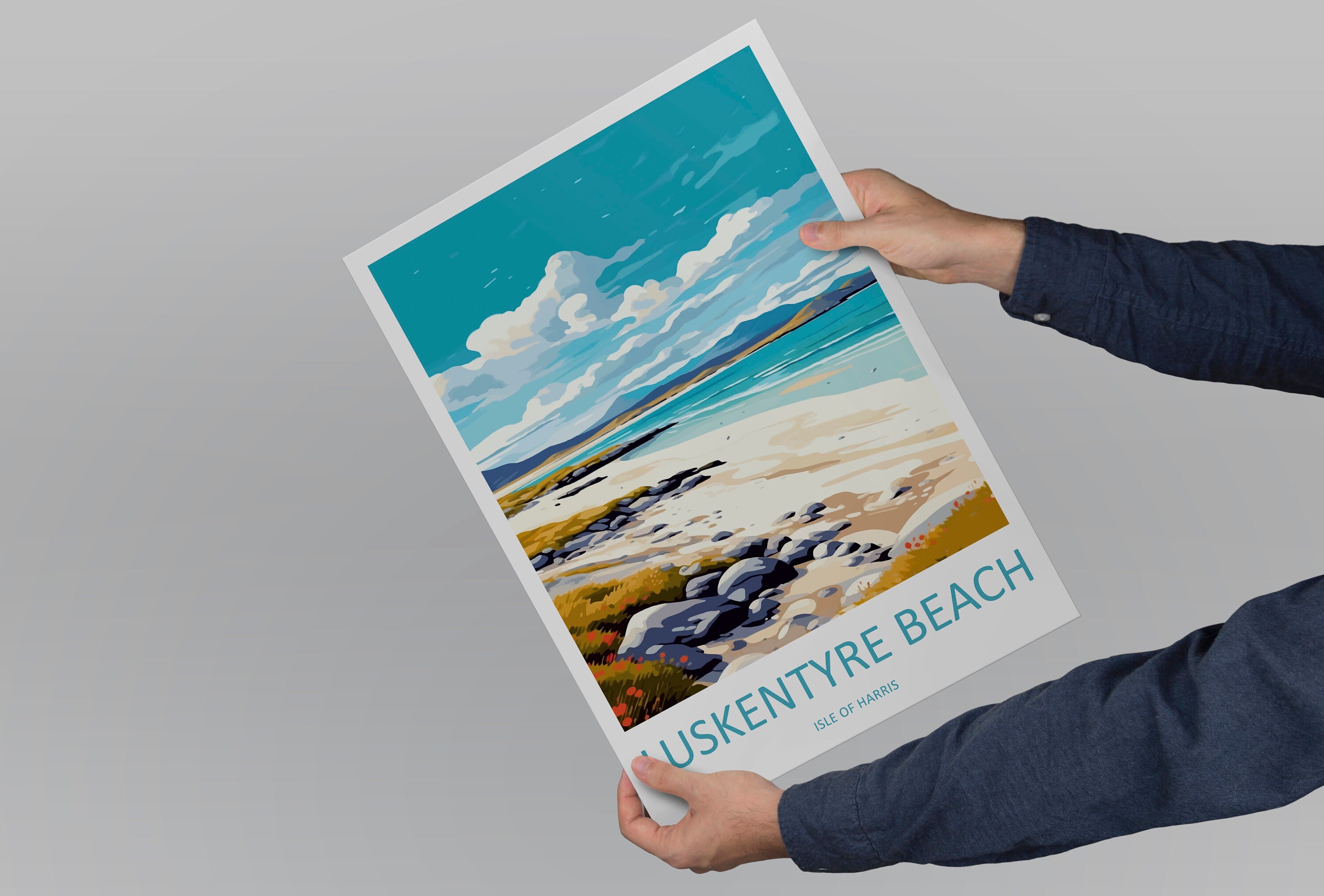 Luskentrye Beach Travel Print