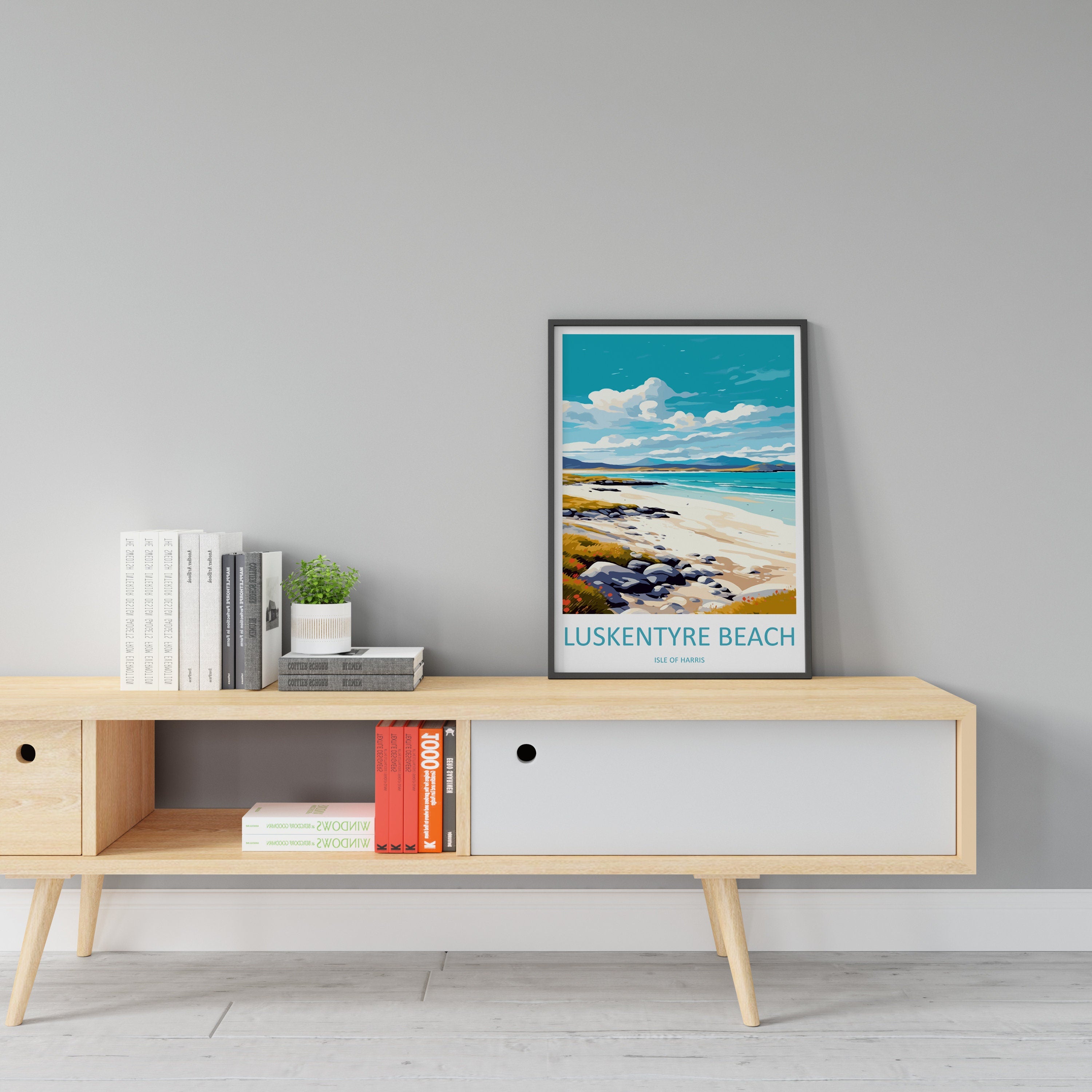 Luskentrye Beach Travel Print