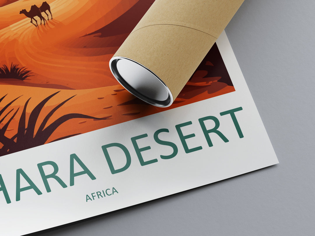 Sahara Desert Travel Print Wall Art Sahara Desert Wall Hanging Home Décor Sahara Desert Gift Art Lovers Africa Art Lover Gift Sahara Desert