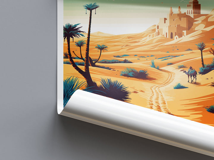 Sahara Desert Travel Print Wall Art Sahara Desert Wall Hanging Home Décor Sahara Desert Gift Art Lovers Africa Art Lover Gift Sahara Desert