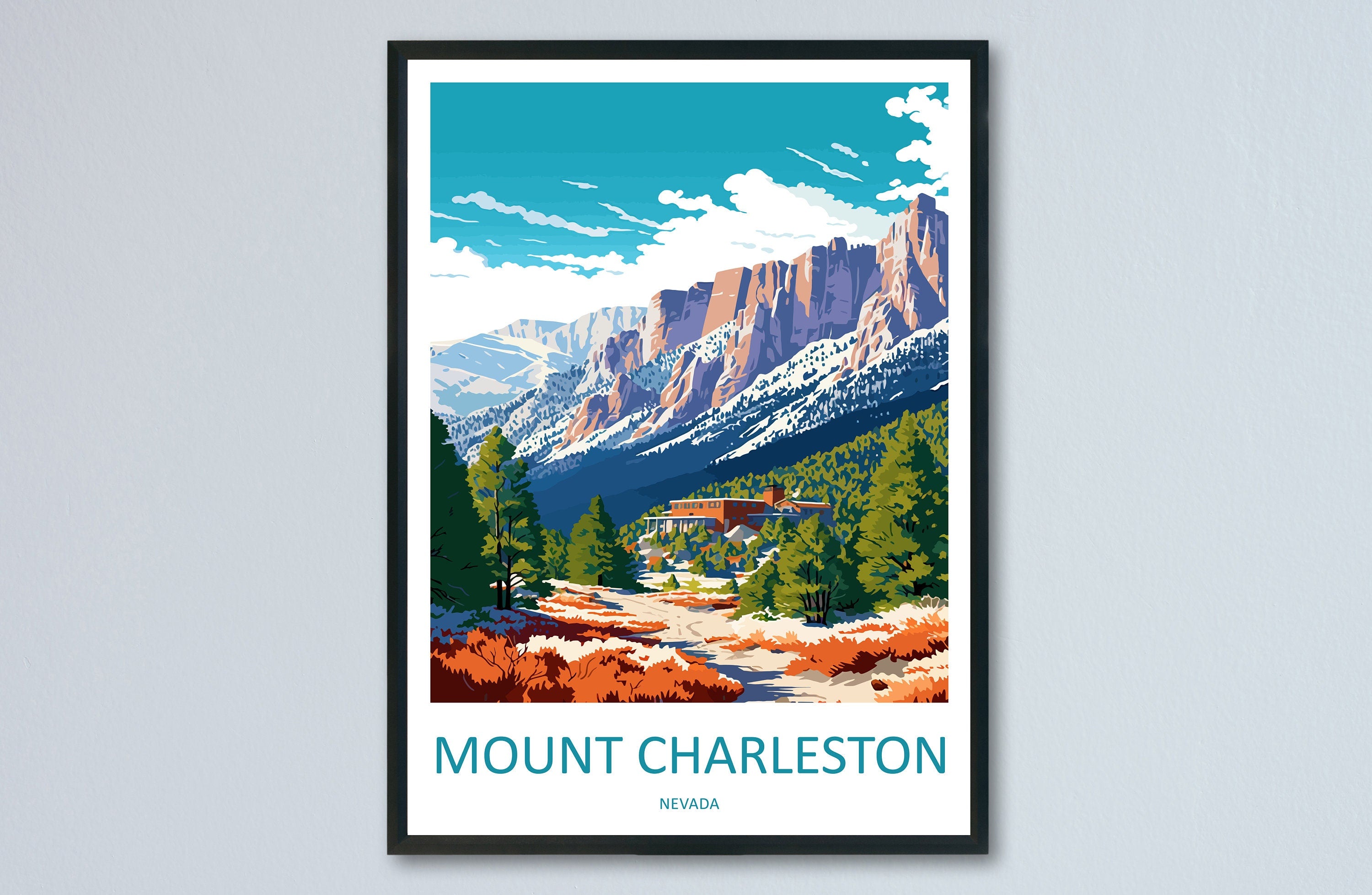 Mount Charleston Travel Print