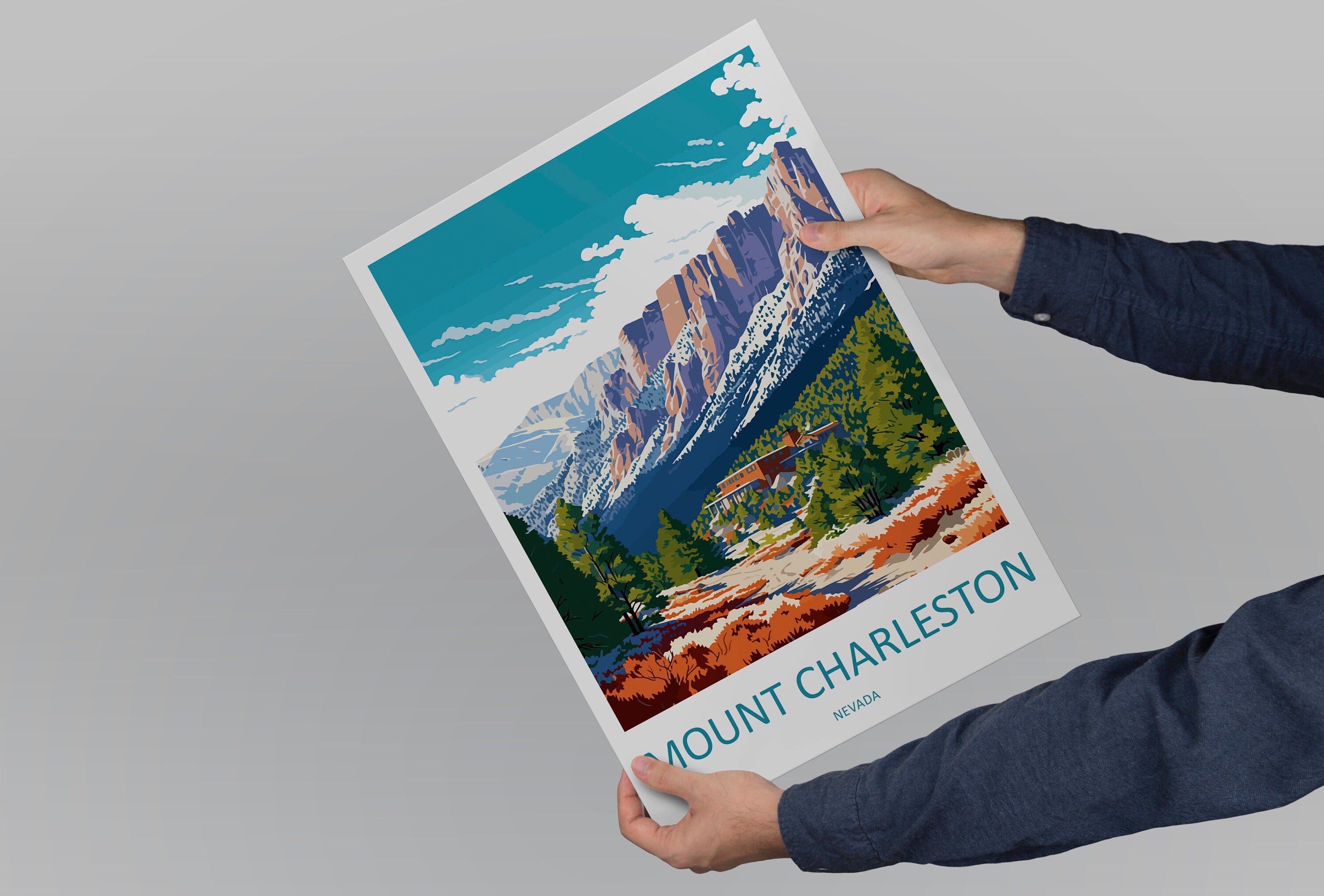 Mount Charleston Travel Print