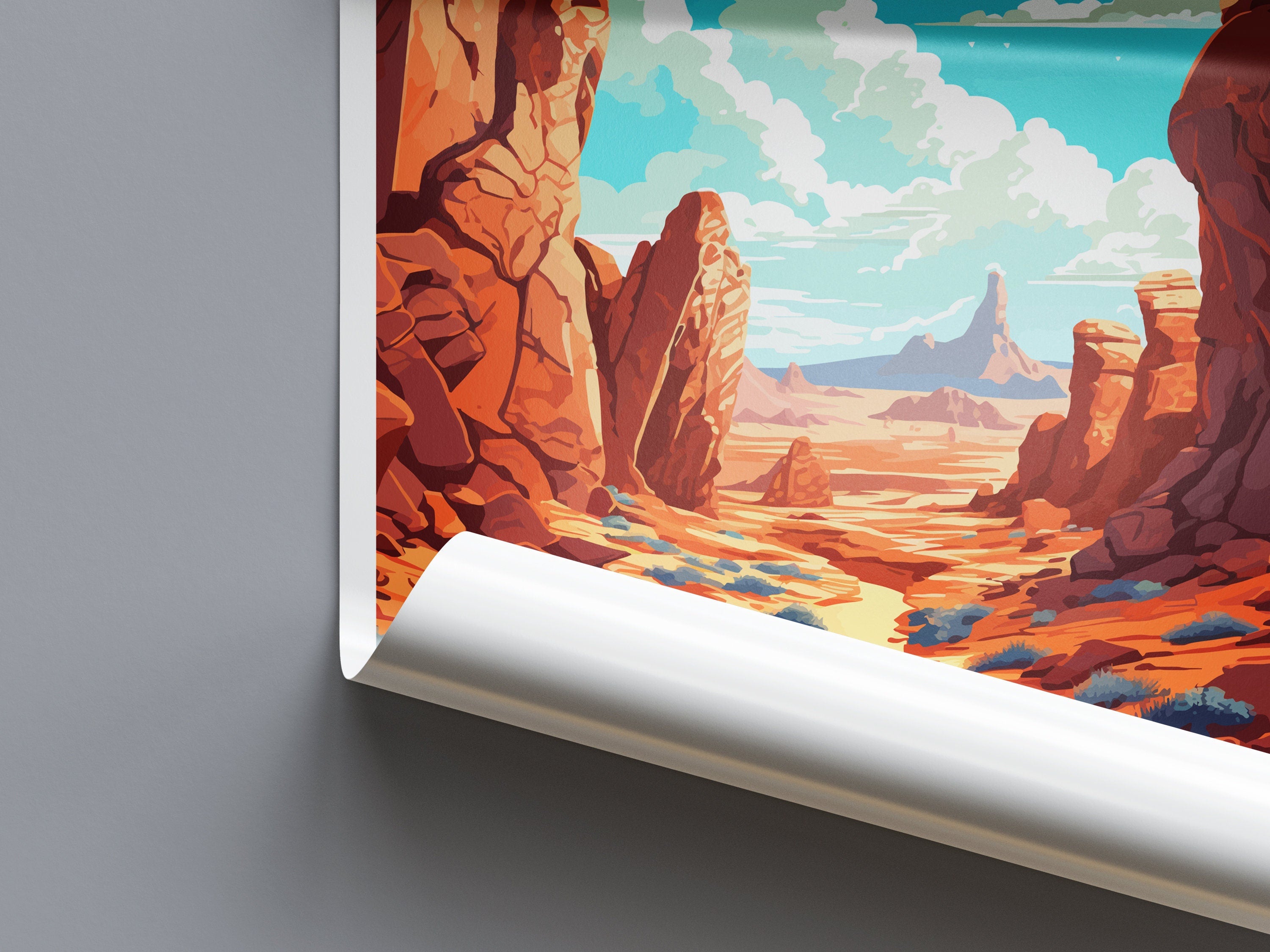 Valley Of Fire State Park Travel Print